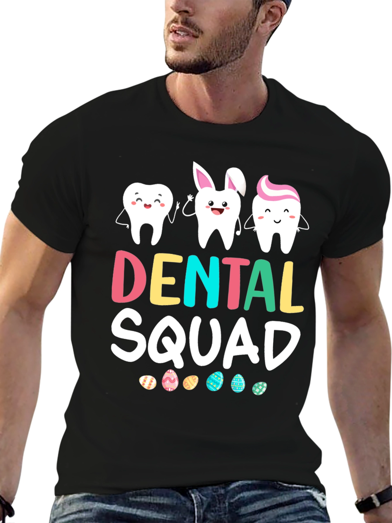Dental Squad Easter T-Shirt Funny Dentist Tee - 6