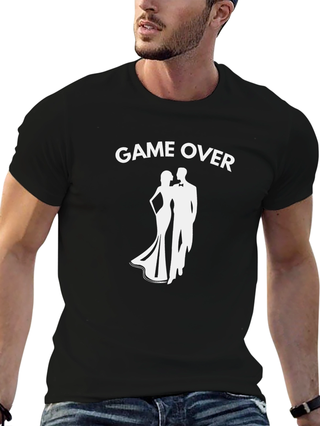 Game Over Wedding T-Shirt - 6