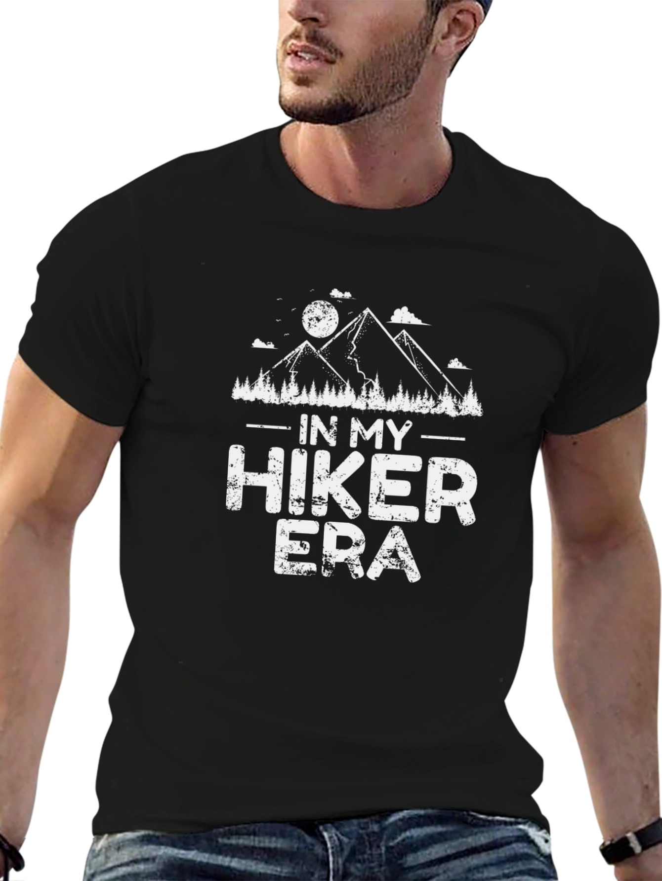Black In My Hiker Era Graphic T-Shirt view 6