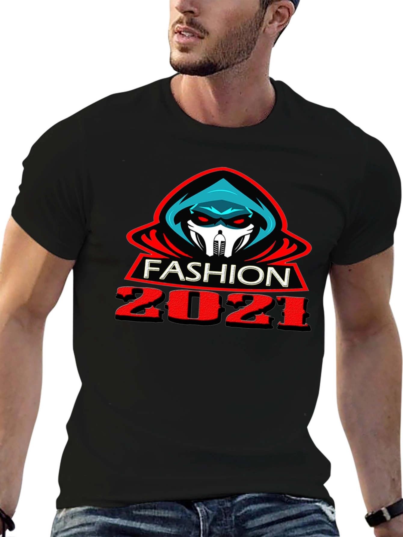Black Fashion 2021 Graphic Tee - Modern Style view 6