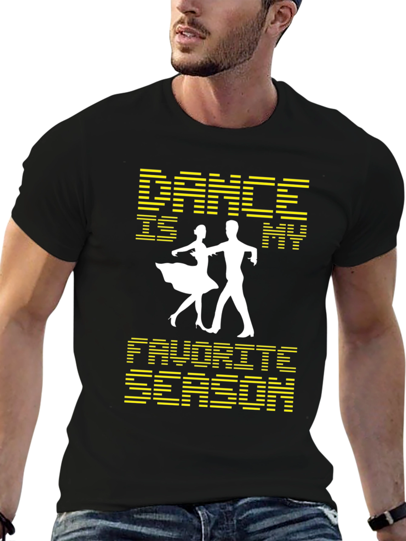 Black Dance Is My Favorite Season Graphic Tee view 6