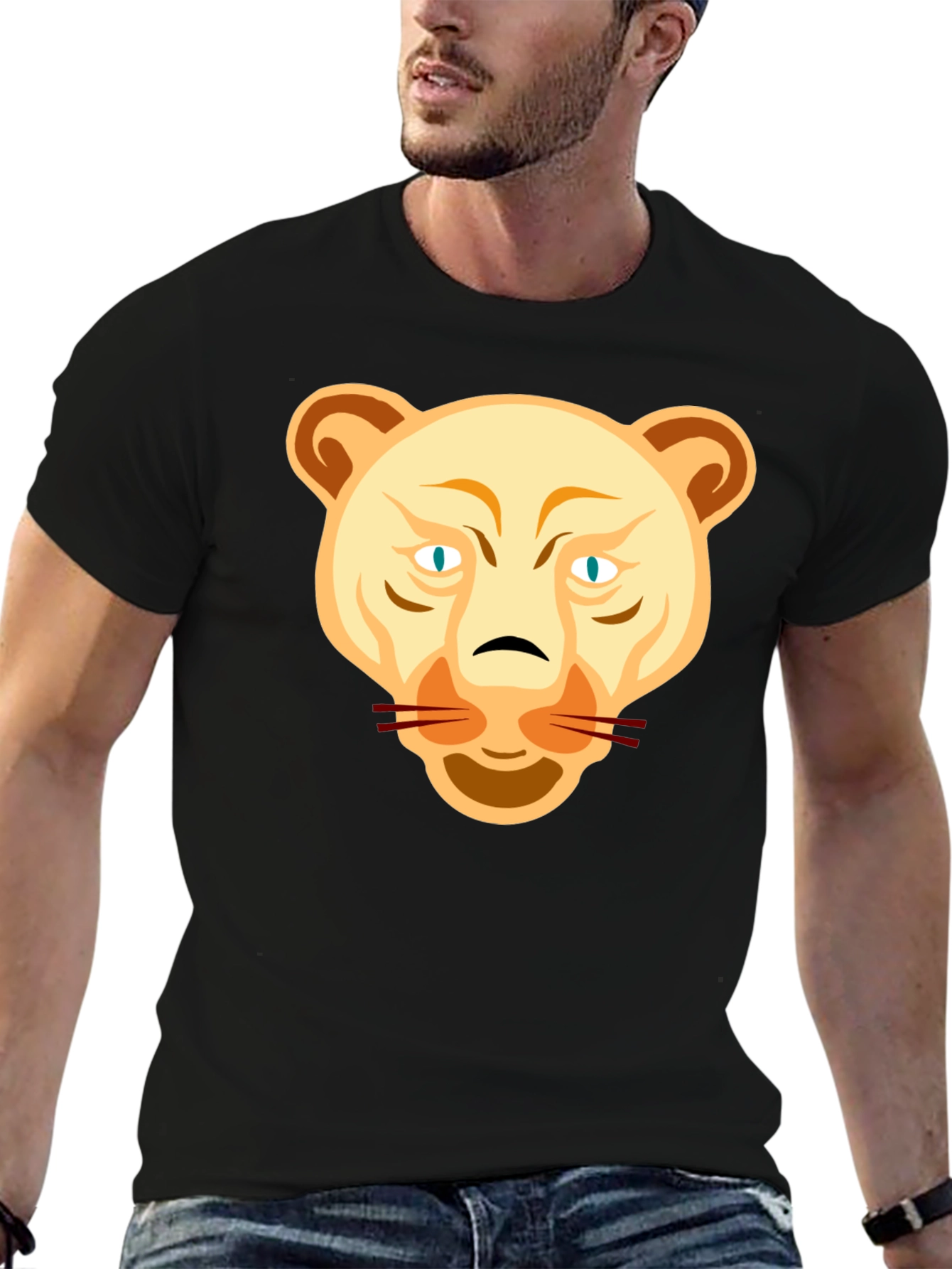 Black Lioness Graphic Tee - Classic Black view 6