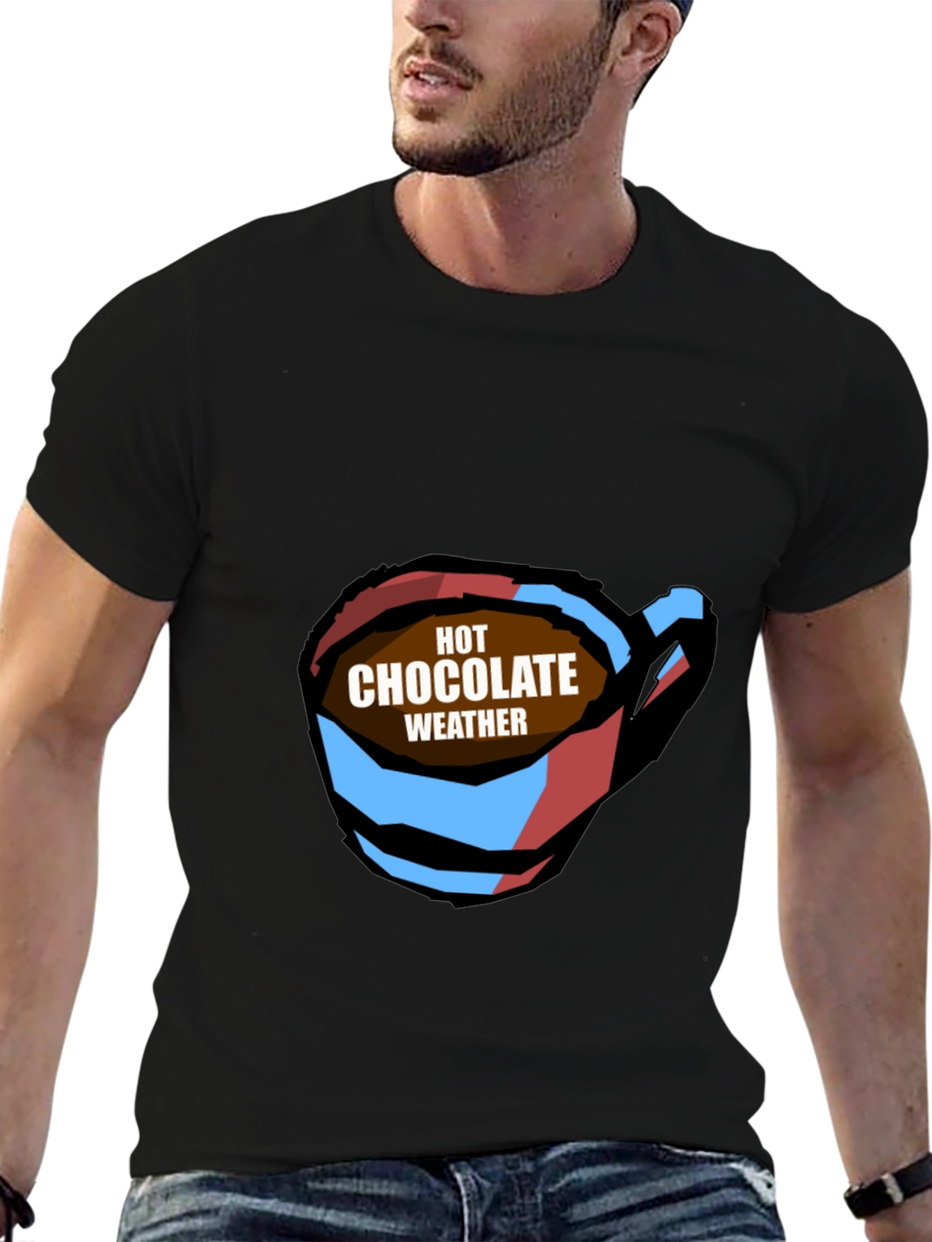 Hot Chocolate Weather Graphic Tee - 6