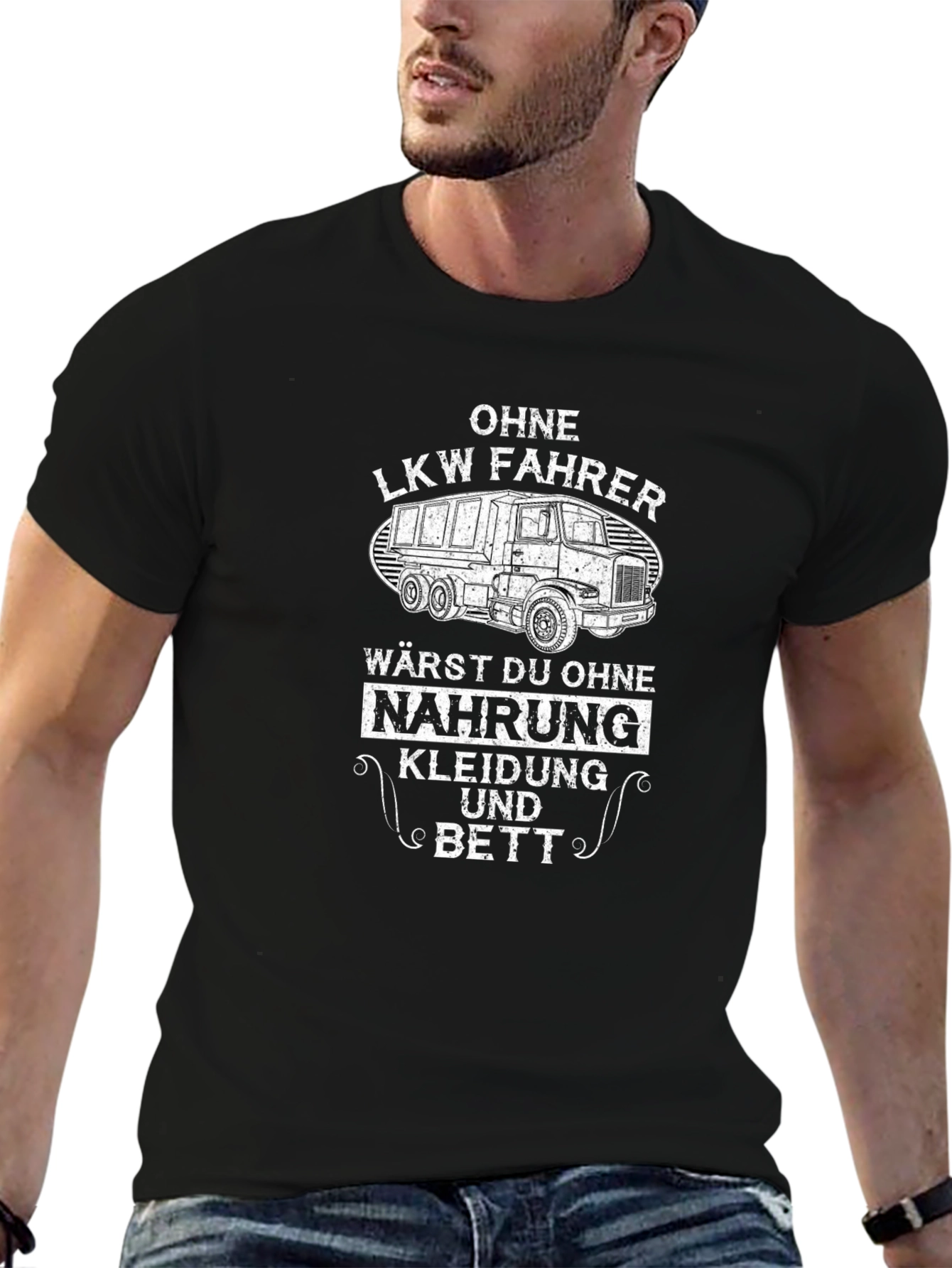 Truck Driver Appreciation T-Shirt - Without LKW Fahrer - 6