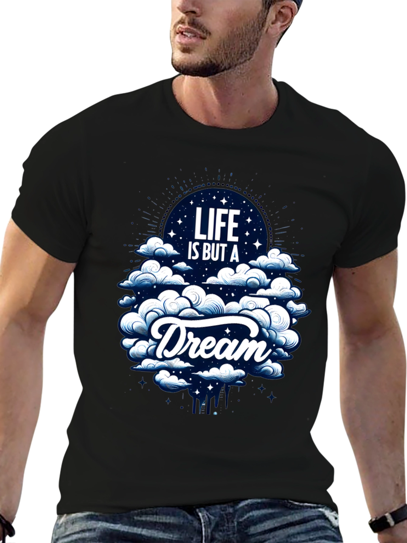 Black Life is But A Dream Graphic Tee view 6