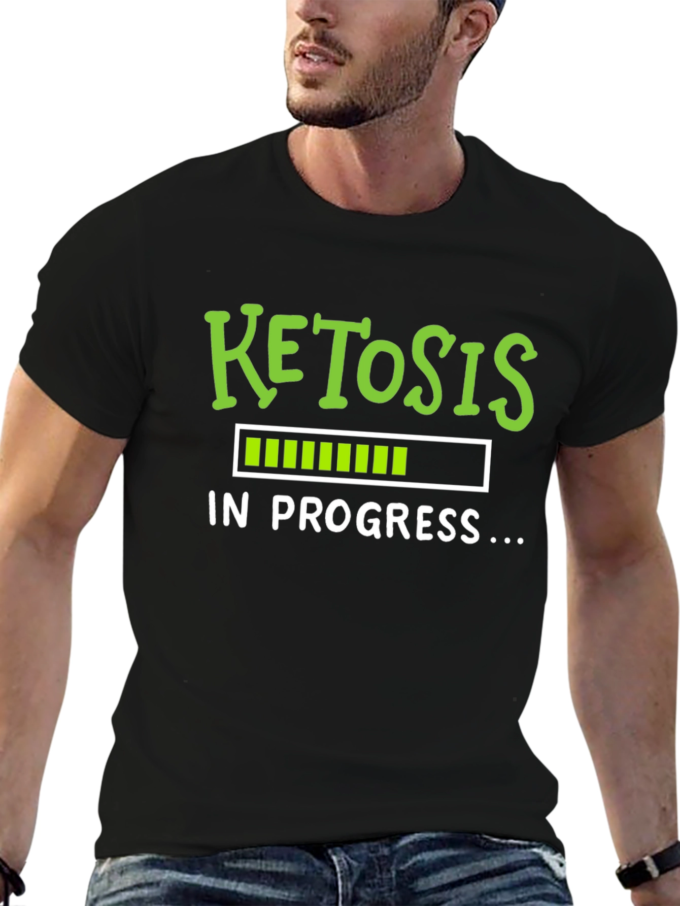 Ketosis In Progress Graphic T-Shirt - 6