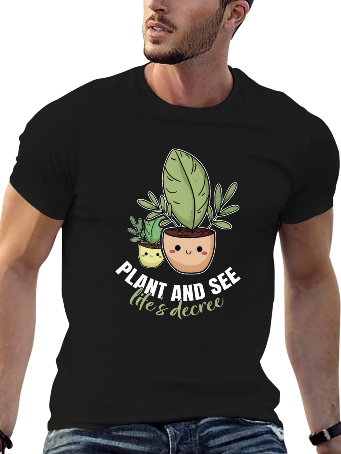 Black Plant Life's Decree Tee - Unisex view 6