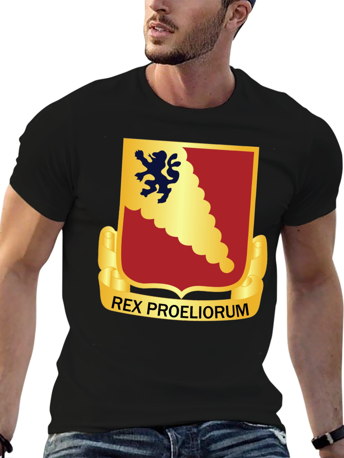 Black REX PROELIORUM T-Shirt view 6