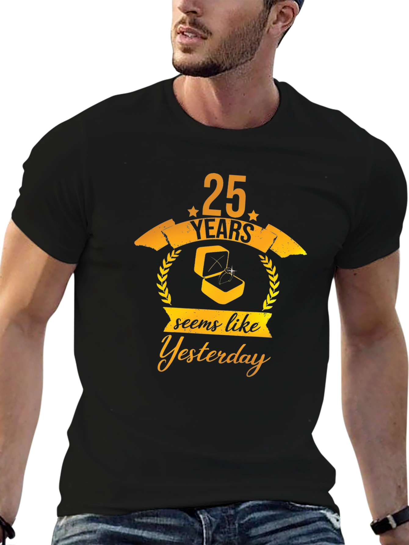 Black 25th Anniversary 'Seems Like Yesterday' Graphic Tee view 6