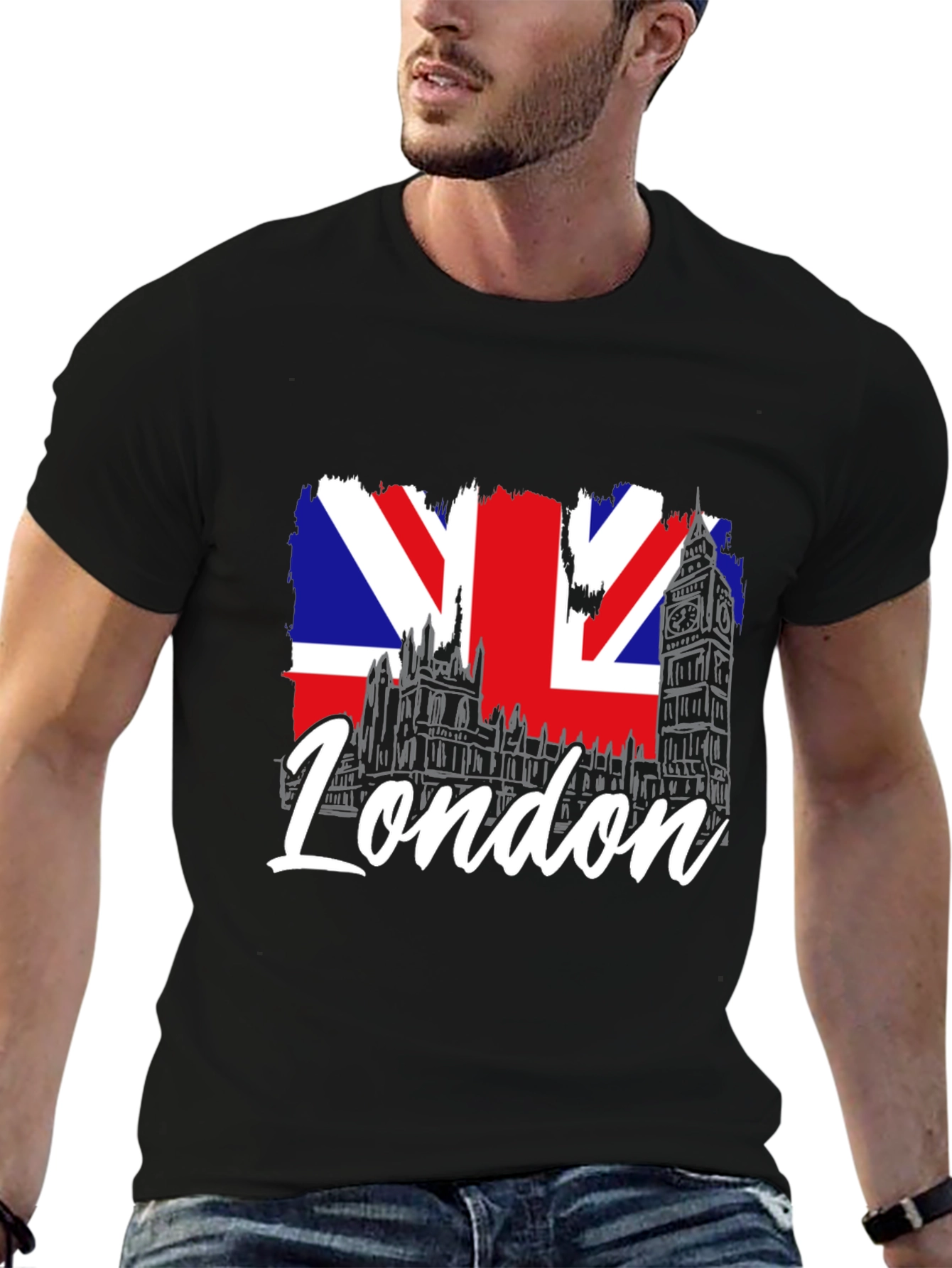 London UK Flag Graphic T-Shirt - 6