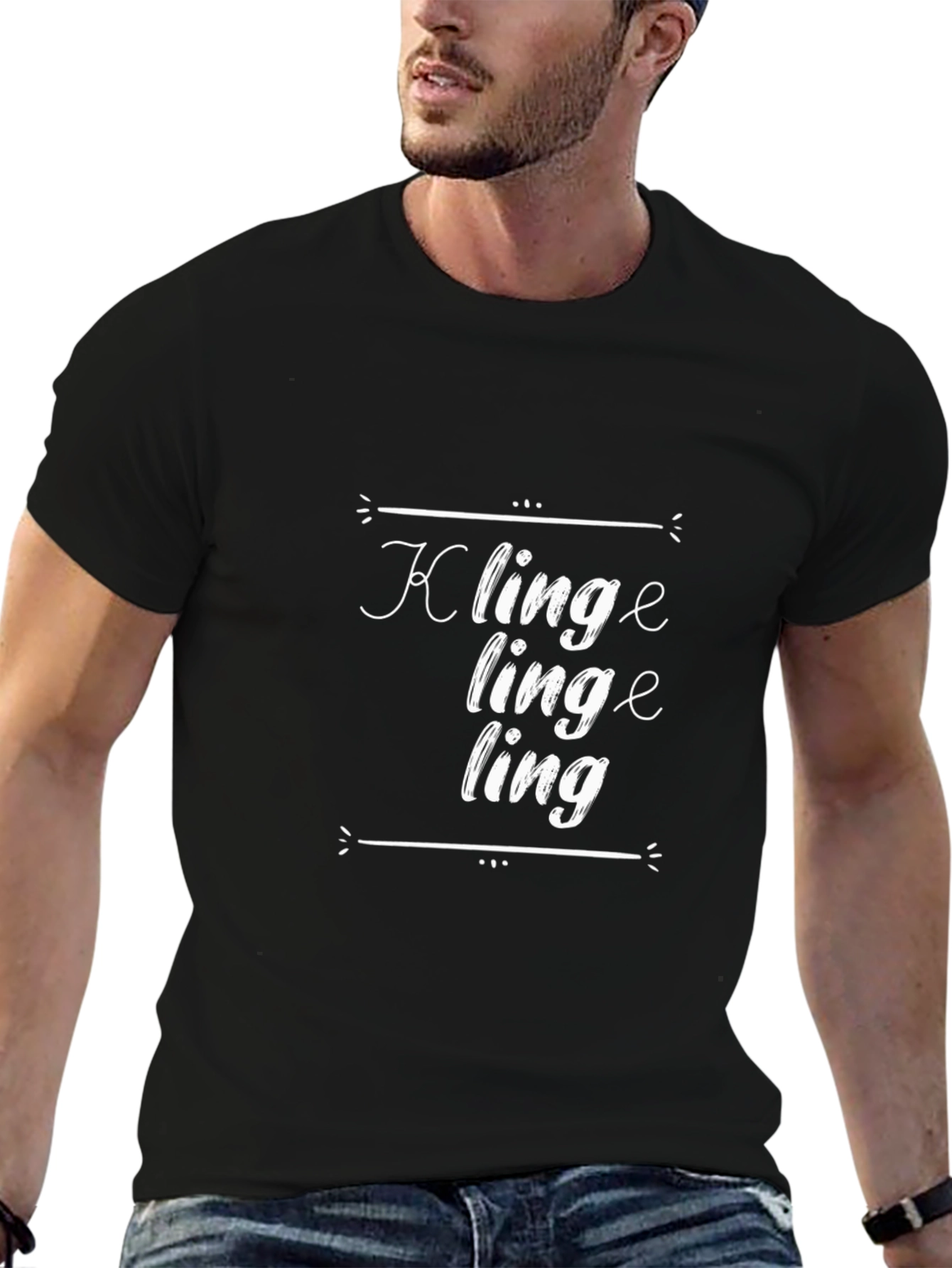 Black Klinge Lingeling T-Shirt - Black view 6