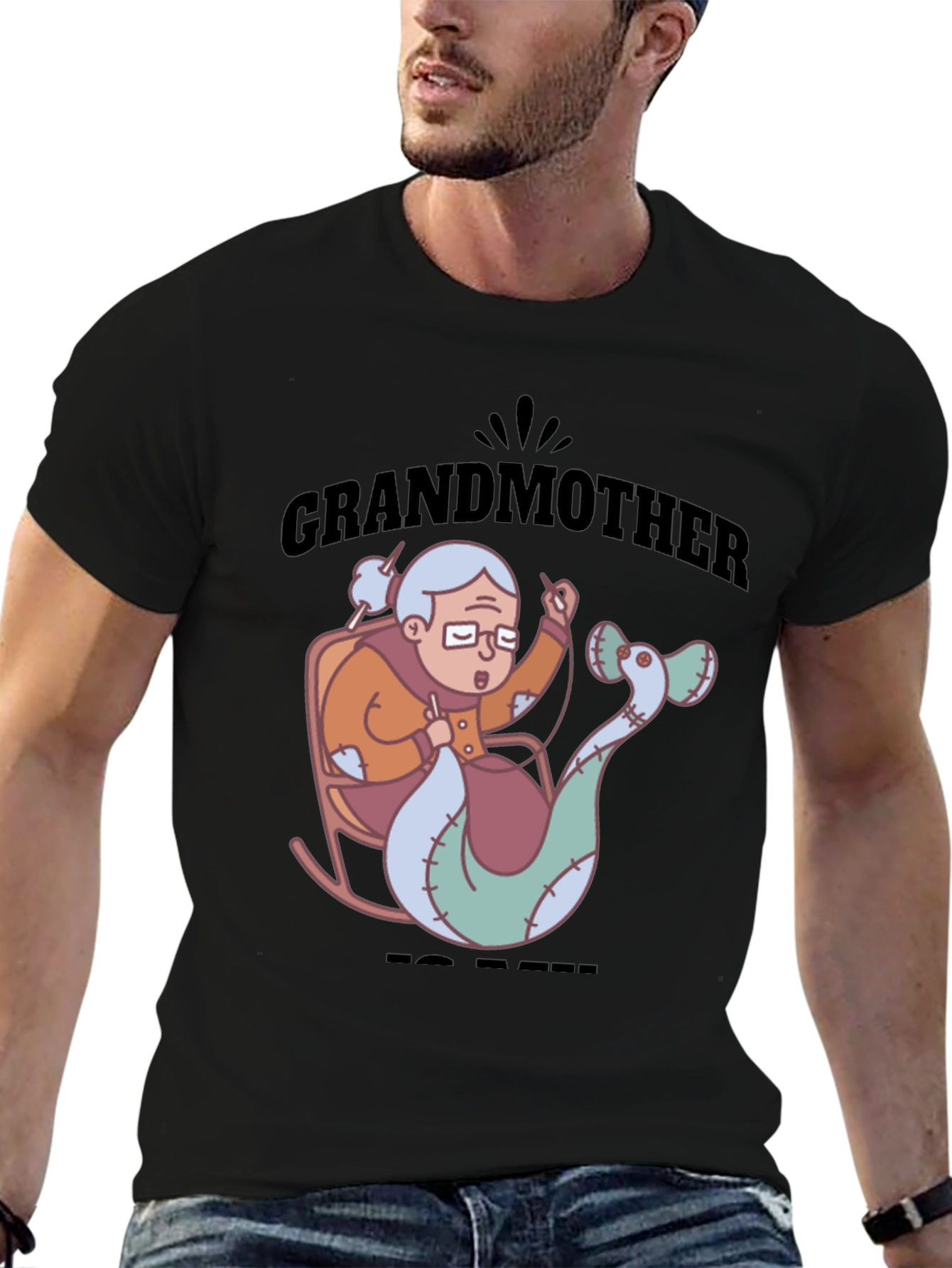 Grandmother Is Knit T-Shirt - 6