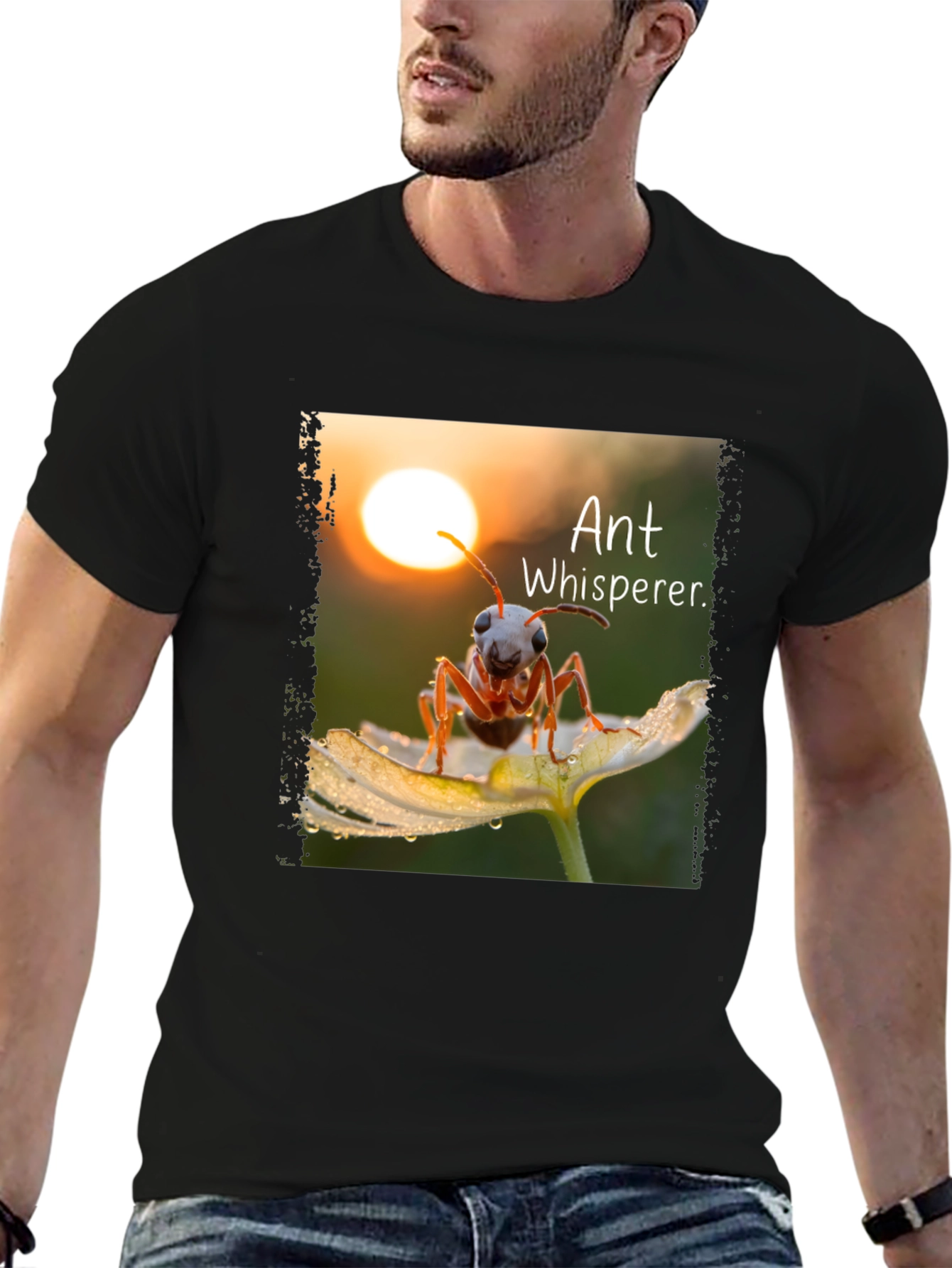Black Ant Whisperer Graphic T-Shirt view 6