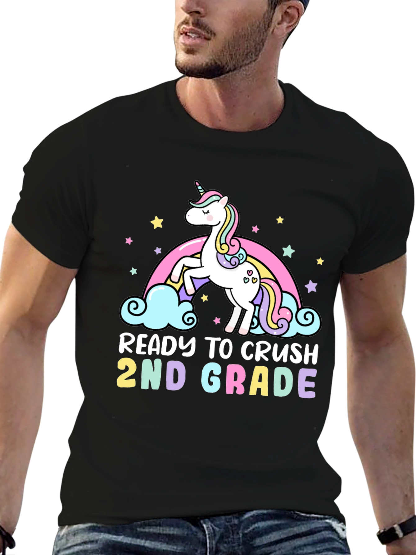 Ready to Crush 2nd Grade Unicorn T-Shirt - 6