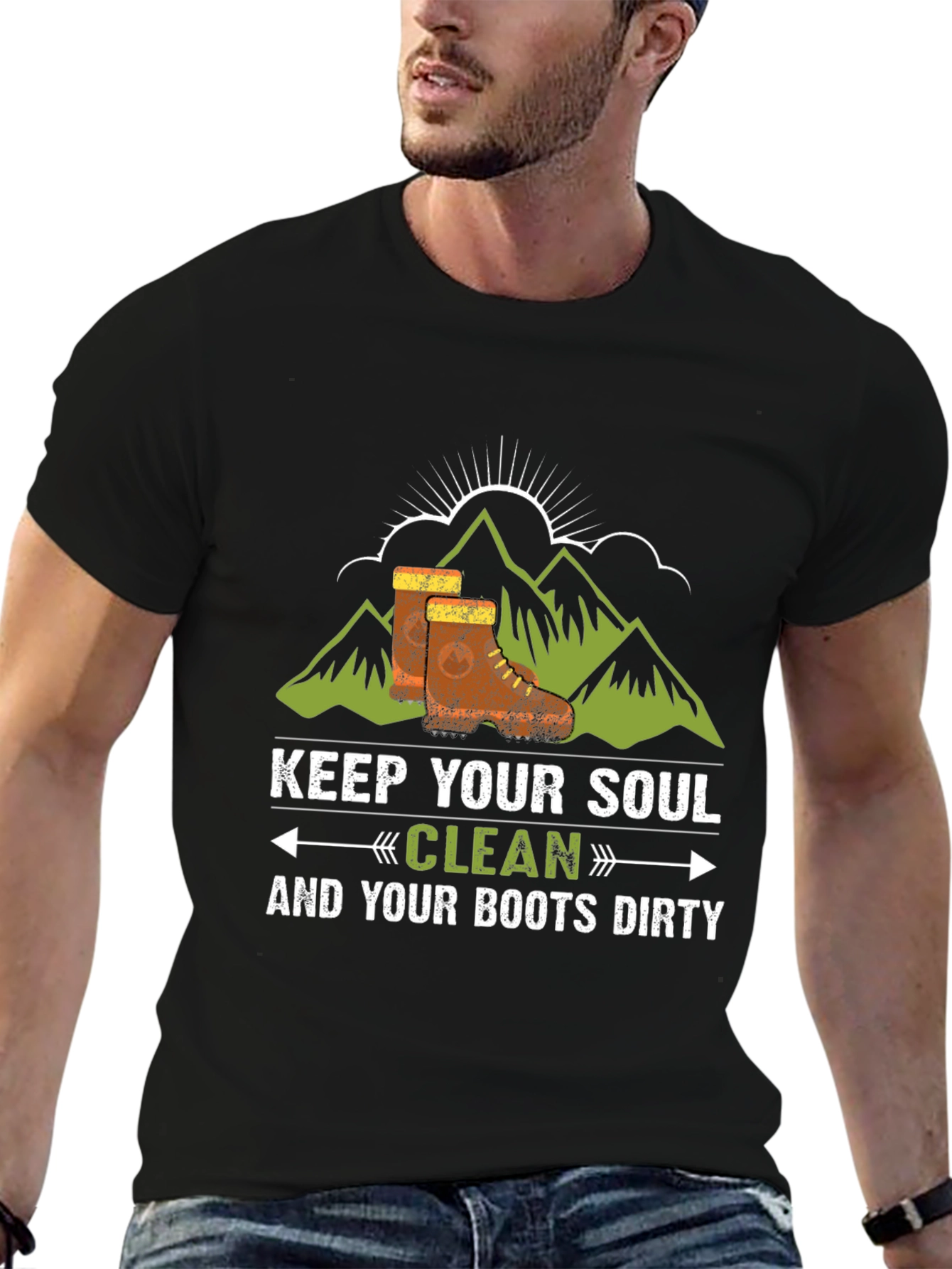 Keep Your Soul Clean & Boots Dirty T-Shirt - 6