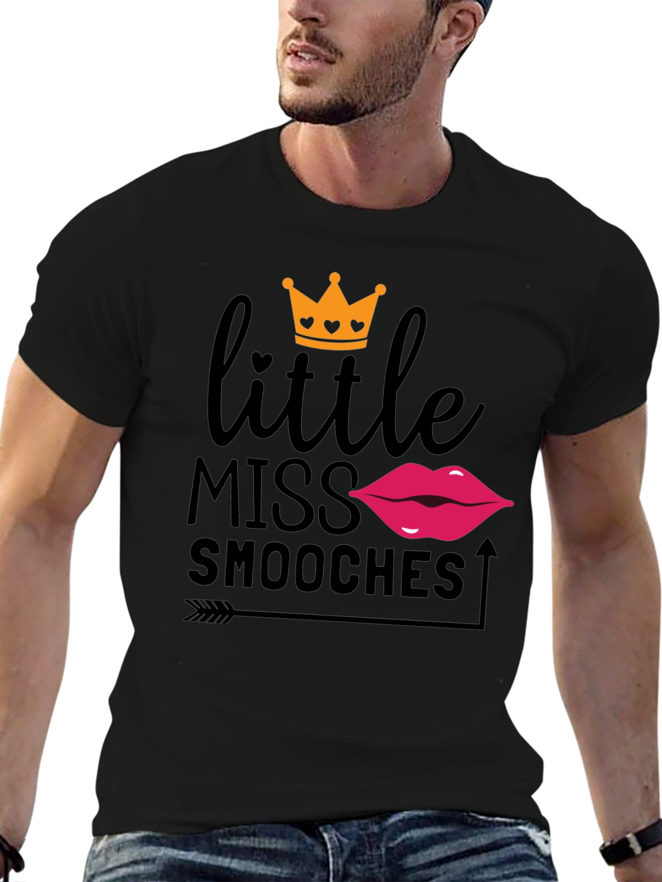 Little Miss Smooches T-Shirt - Cute Women's Top - 6