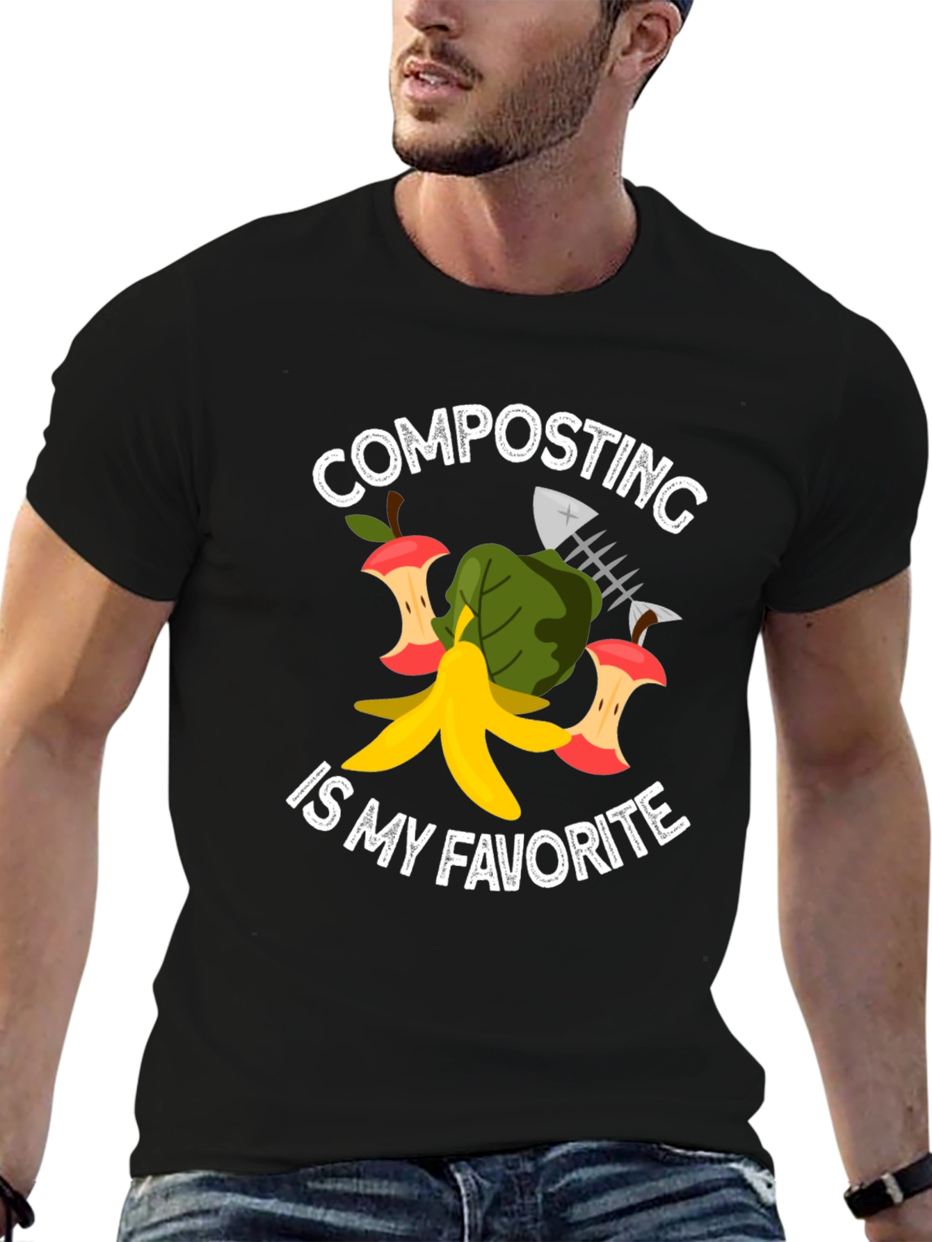 Black Composting is My Favorite T-Shirt view 6