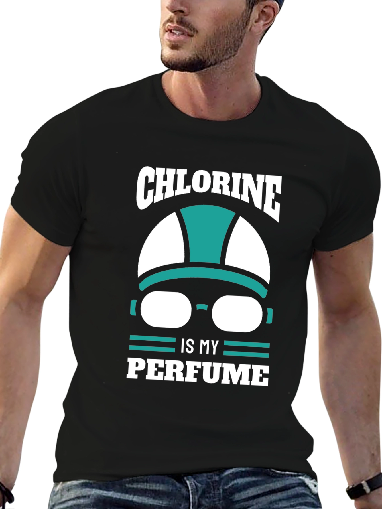 Chlorine is My Perfume - Swim T-Shirt - 6