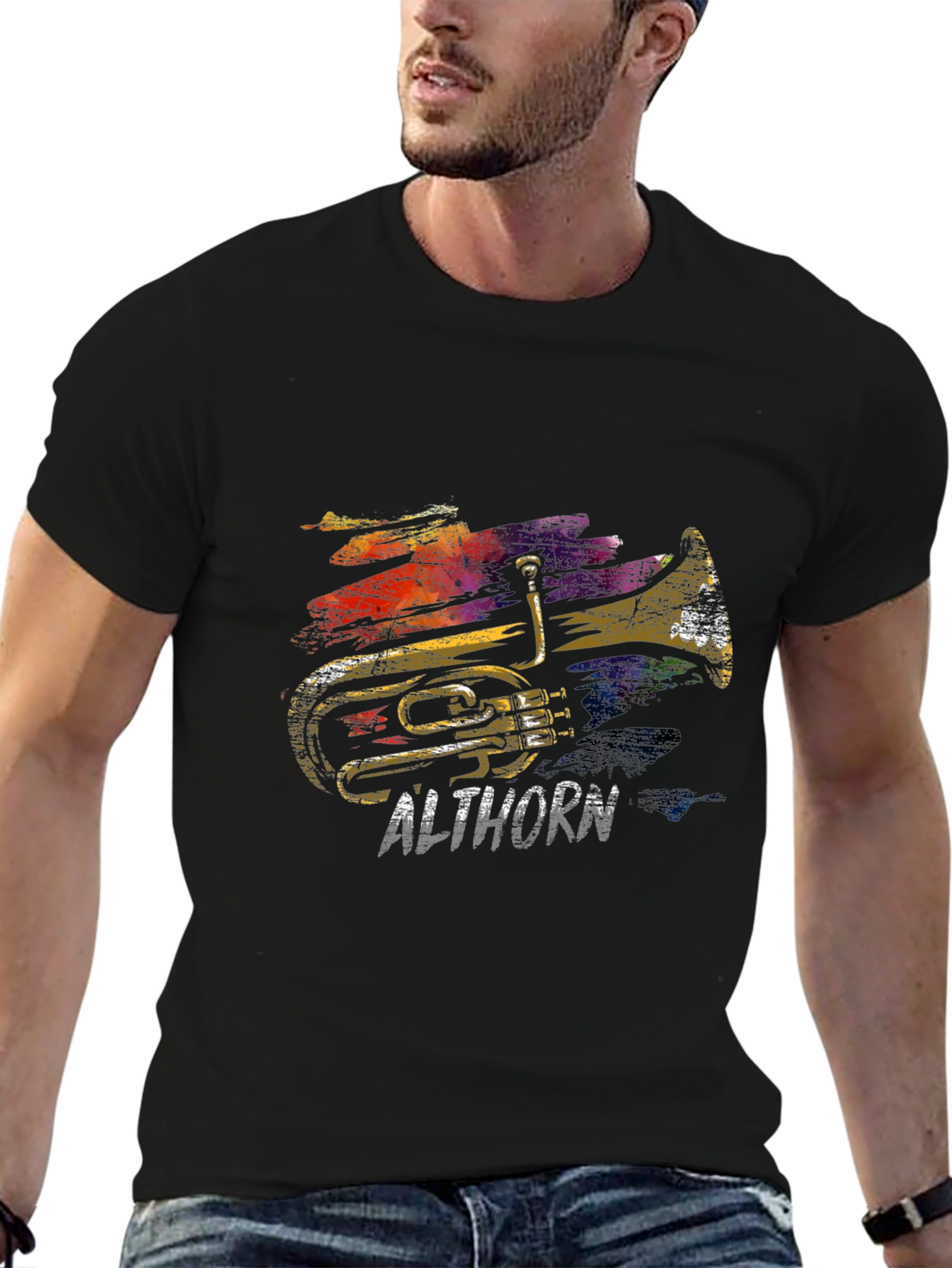 Althorn Musical Instrument T-Shirt - 6