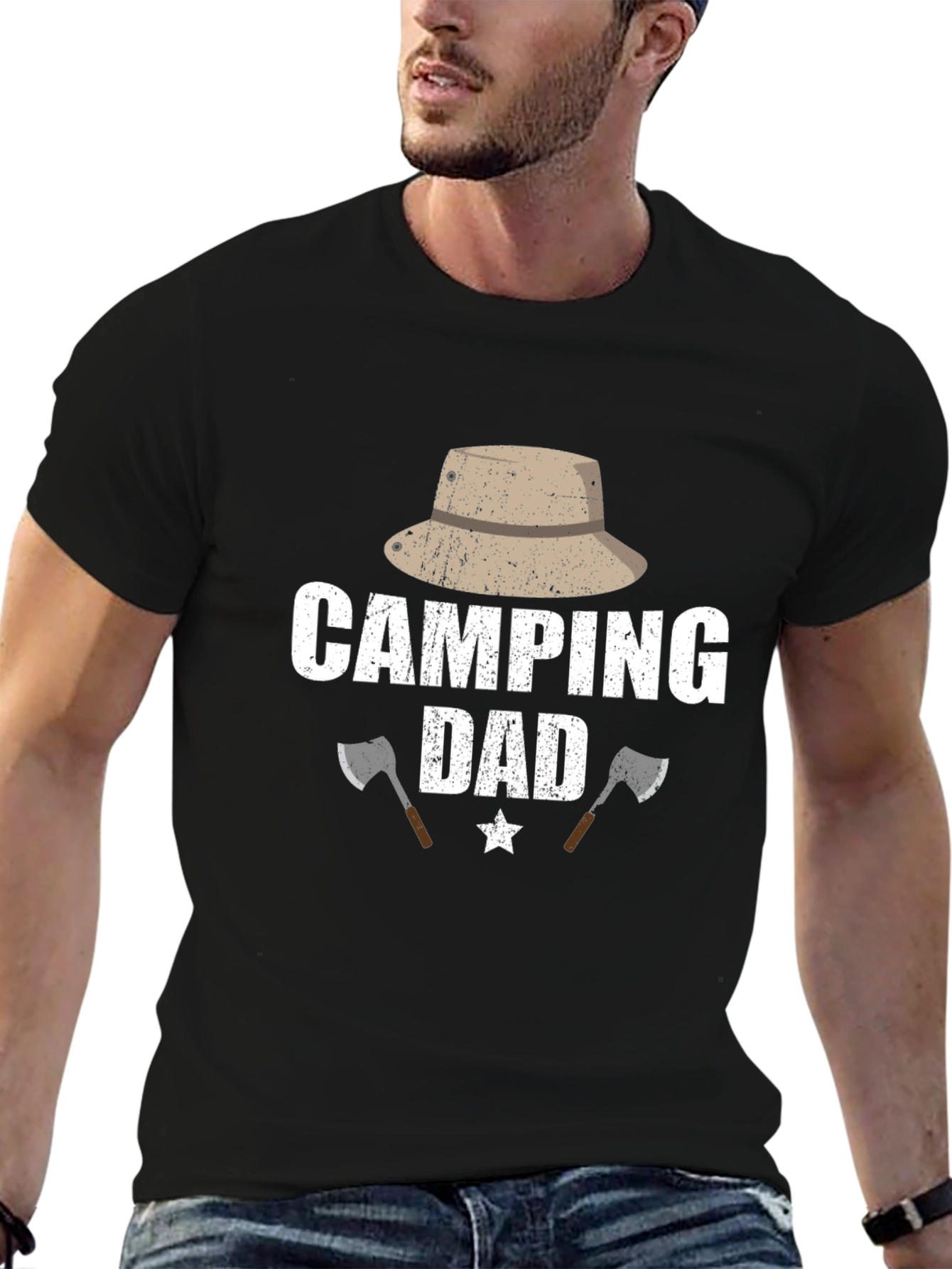 Camping Dad Graphic T-Shirt - Adventure Ready! - 6