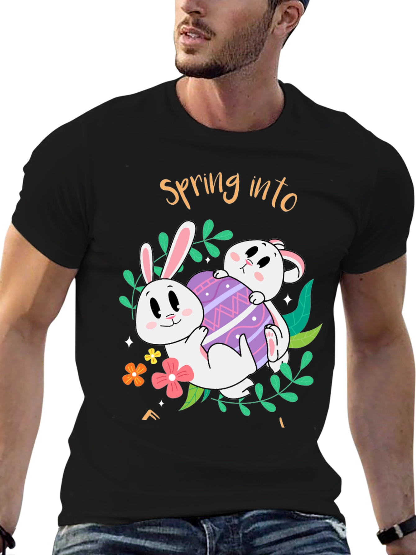 Spring Bunny Easter T-Shirt - 6