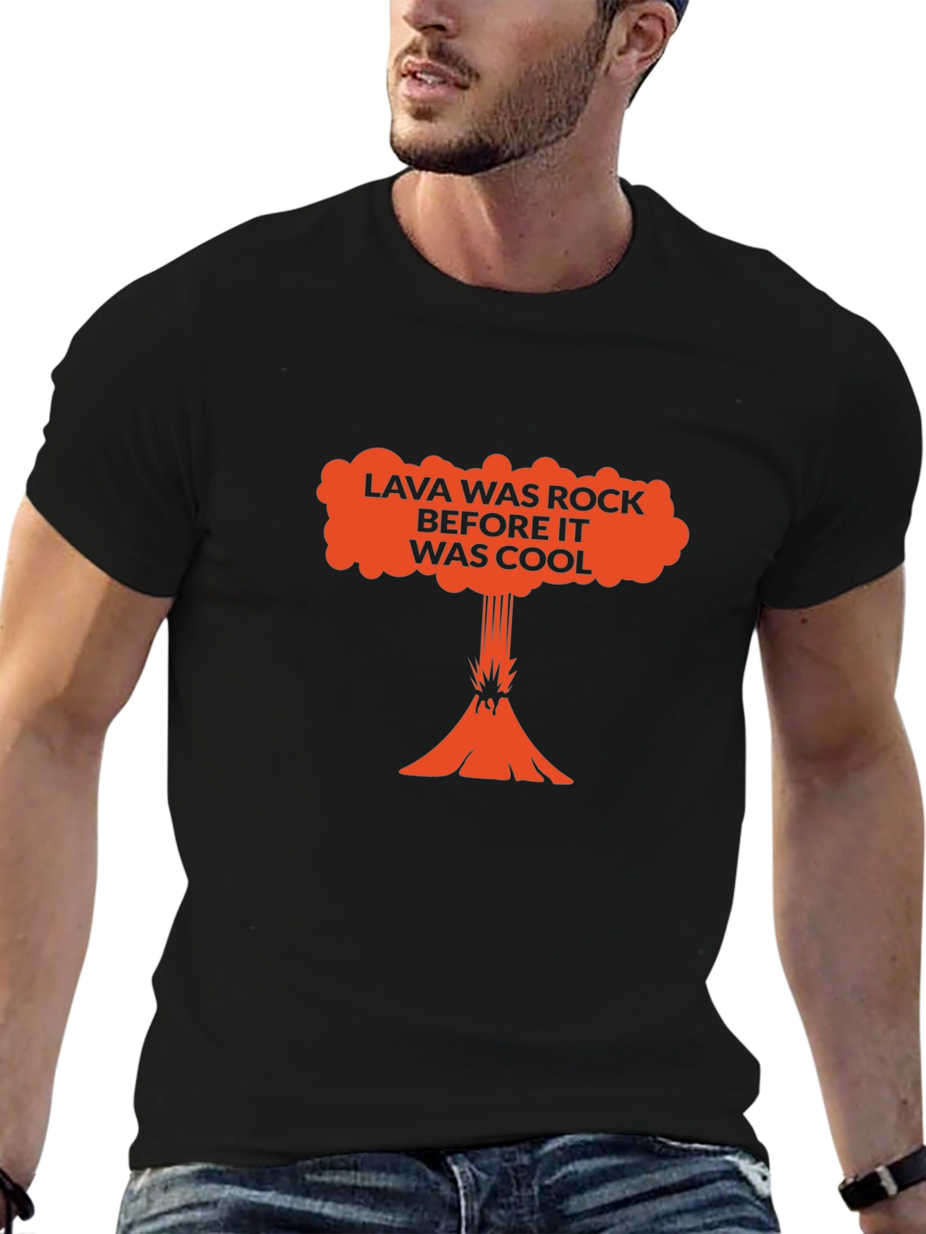 Lava Was Rock Cool T-Shirt - Volcanic Tee - 6