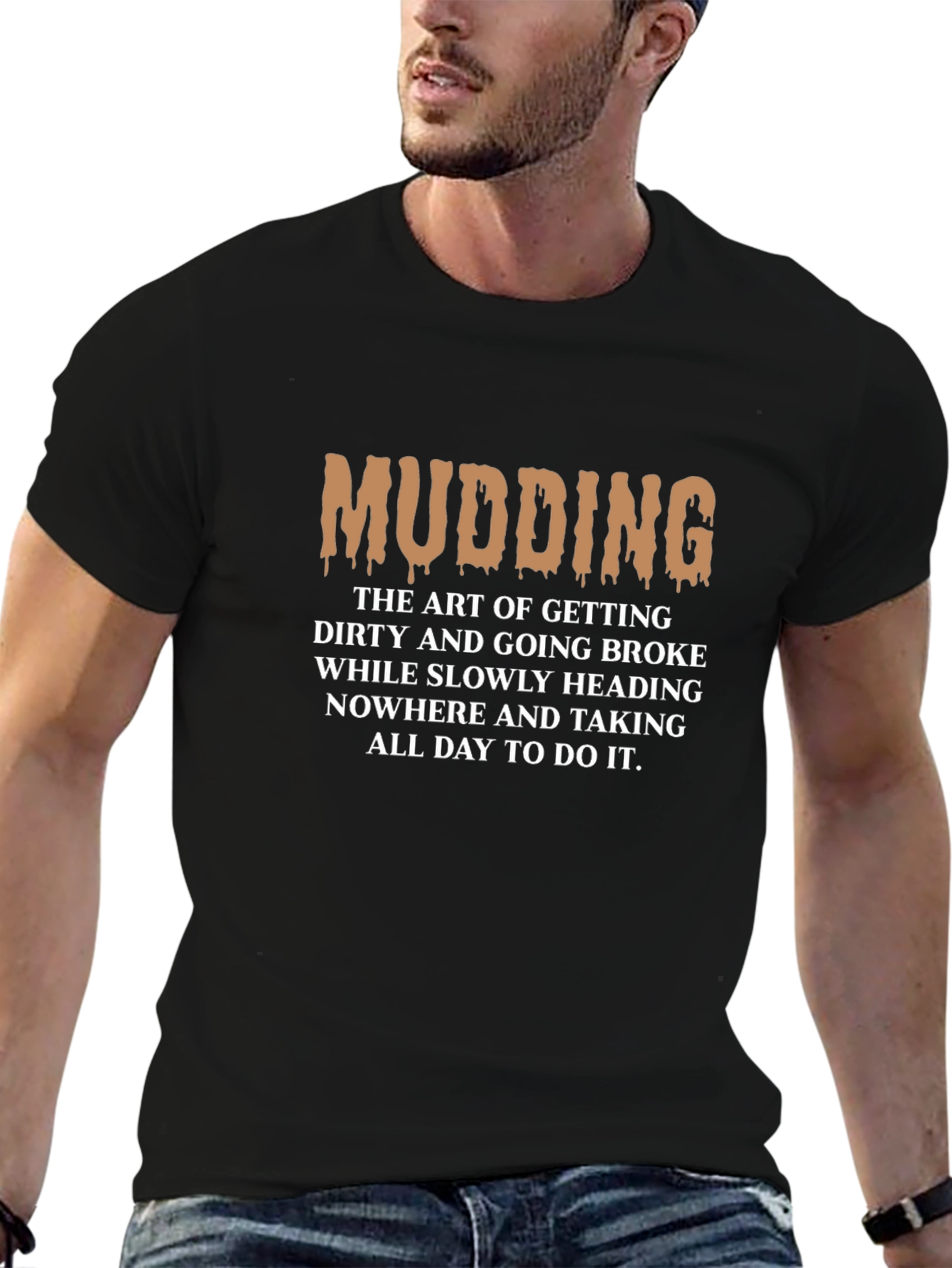 Black Mudding T-Shirt: The Art of Getting Dirty view 6