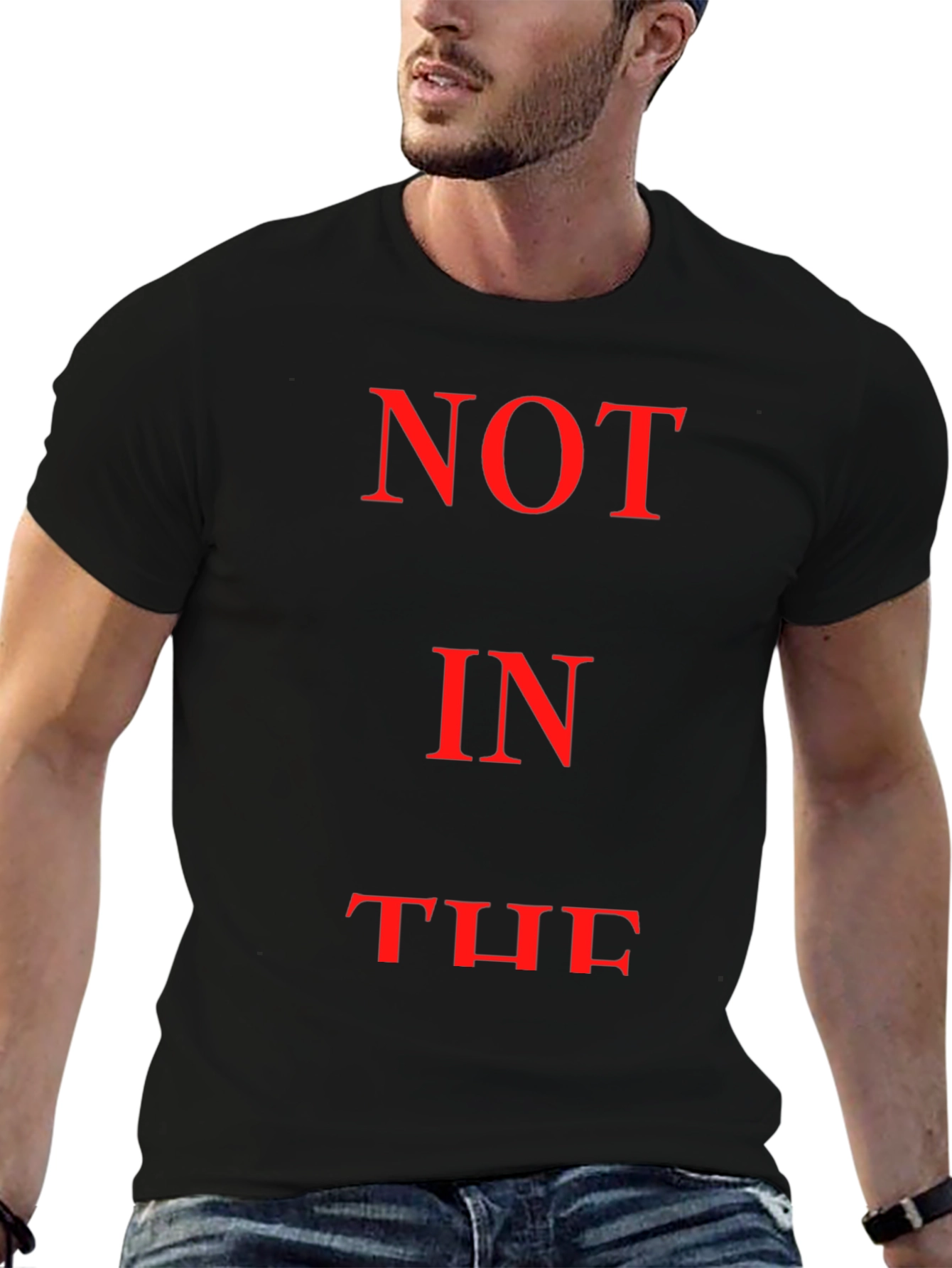 Black Not In The T-Shirt view 6