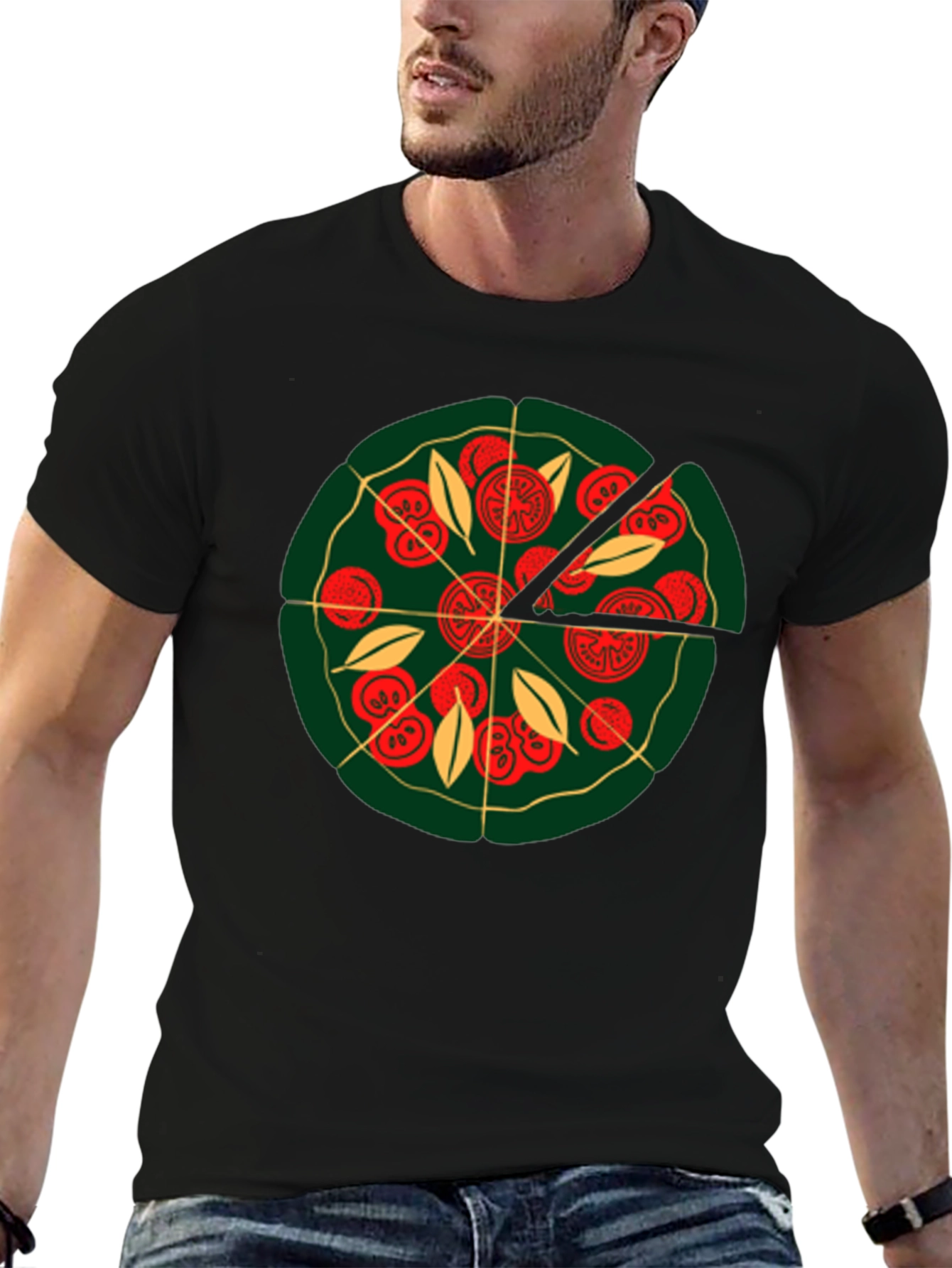 Pizza Graphic Tee - Unique Food Lover's T-Shirt - 6