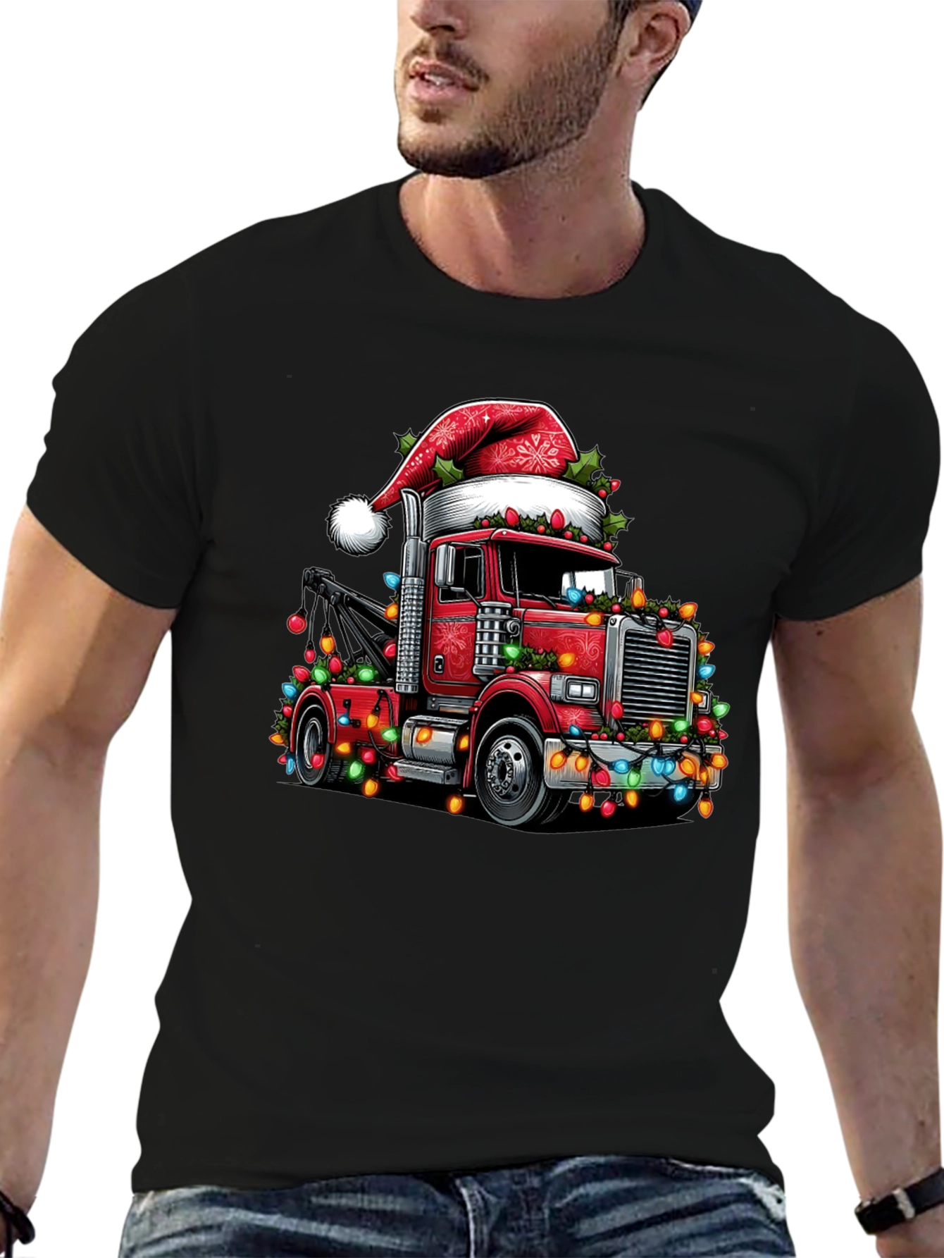 Christmas Truck Graphic Tee - 6