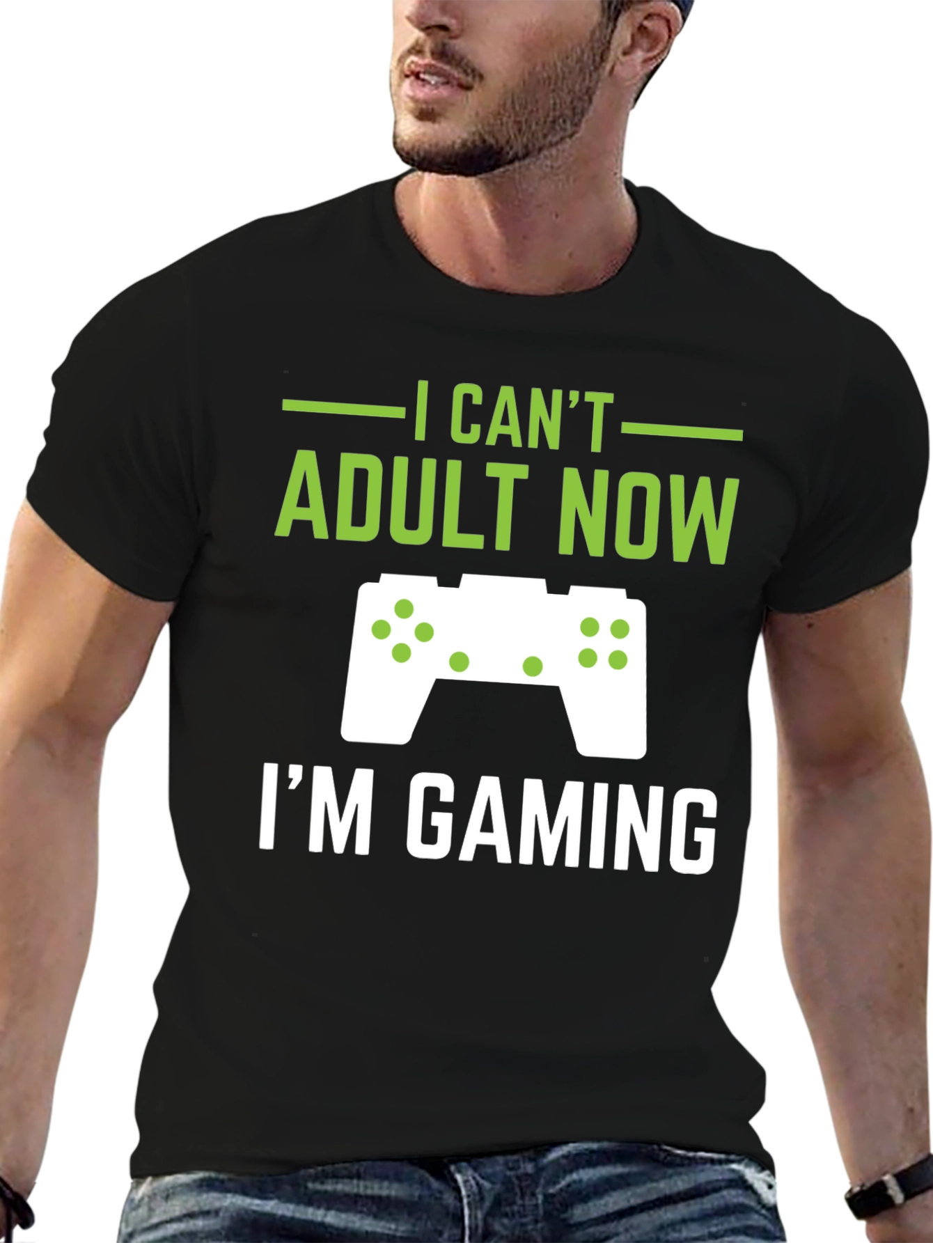 I Can't Adult Now Gaming T-Shirt - 6