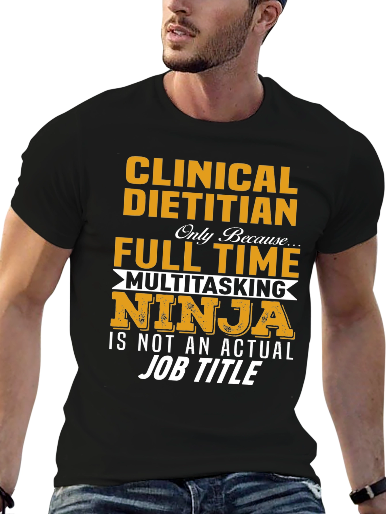 Clinical Dietitian Ninja Graphic T-Shirt - 6
