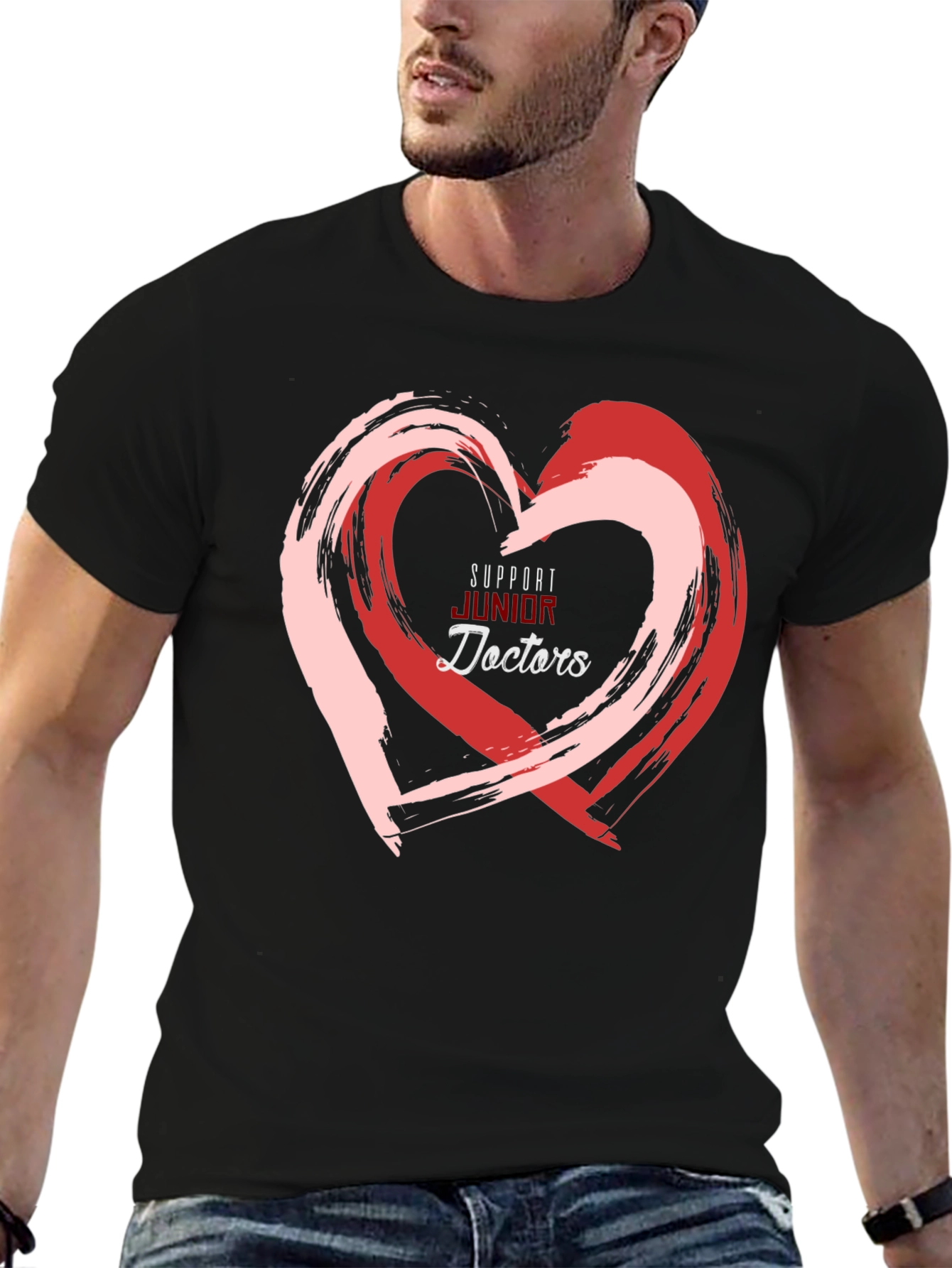 Support Junior Doctors Heart Tee - 6