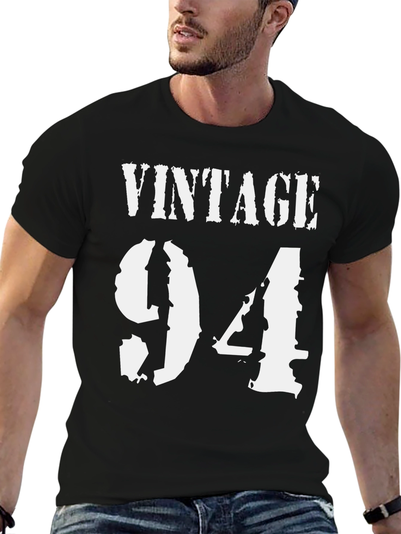 Black Vintage 94 Graphic T-Shirt view 6