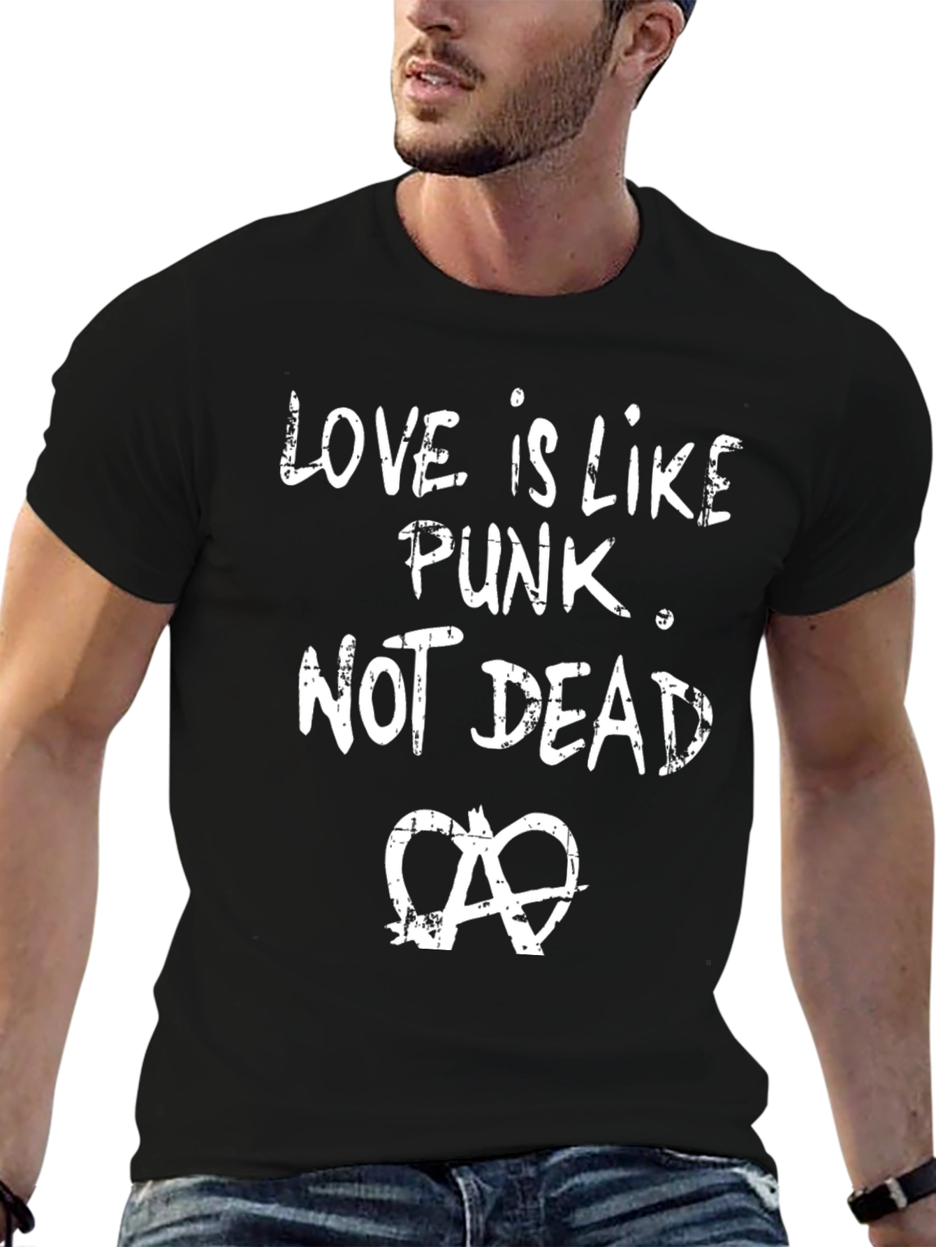 Black Love is Like Punk - Unisex Graphic Tee view 6
