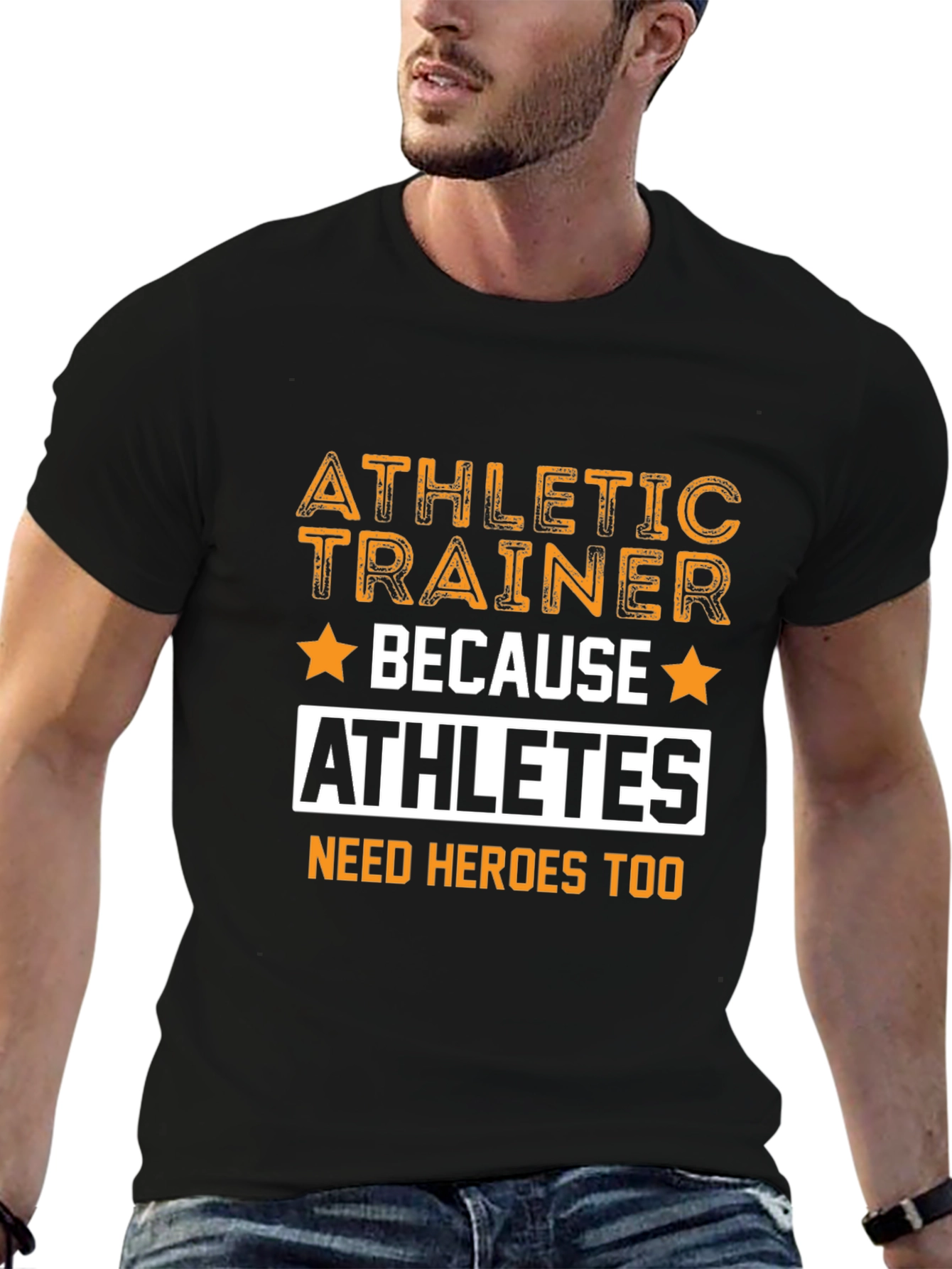 Athletic Trainer T-Shirt - Because Athletes Need Heroes Too - 6