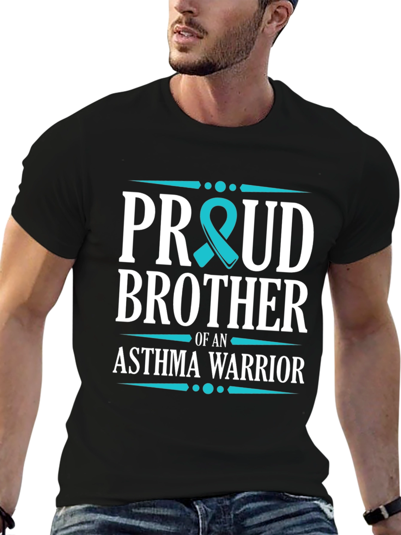 Proud Brother Asthma Warrior Graphic Tee - 6