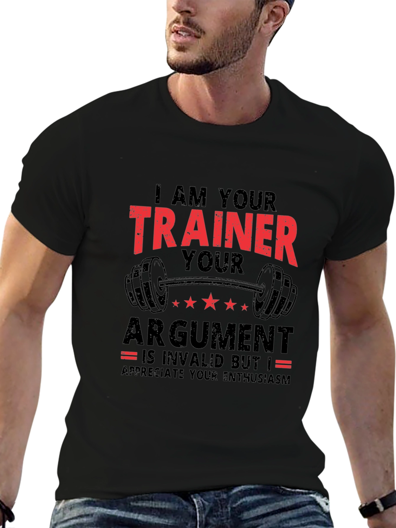 Trainer Argument T-Shirt: Funny Gym Workout Tee - 6