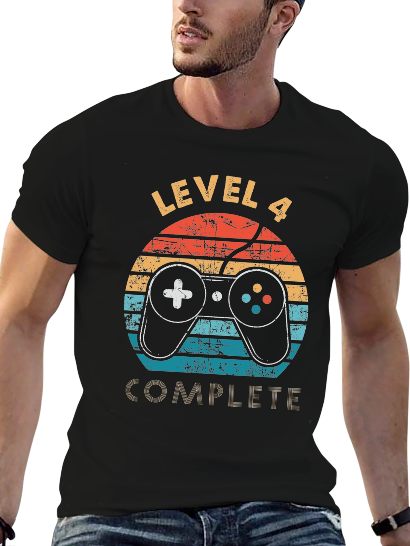 Black Level 4 Complete Gamer T-Shirt view 6