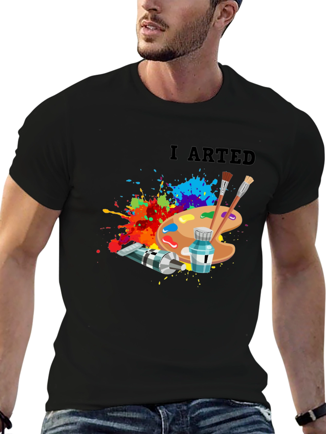 I Arted - Artistic Palette T-Shirt - 6