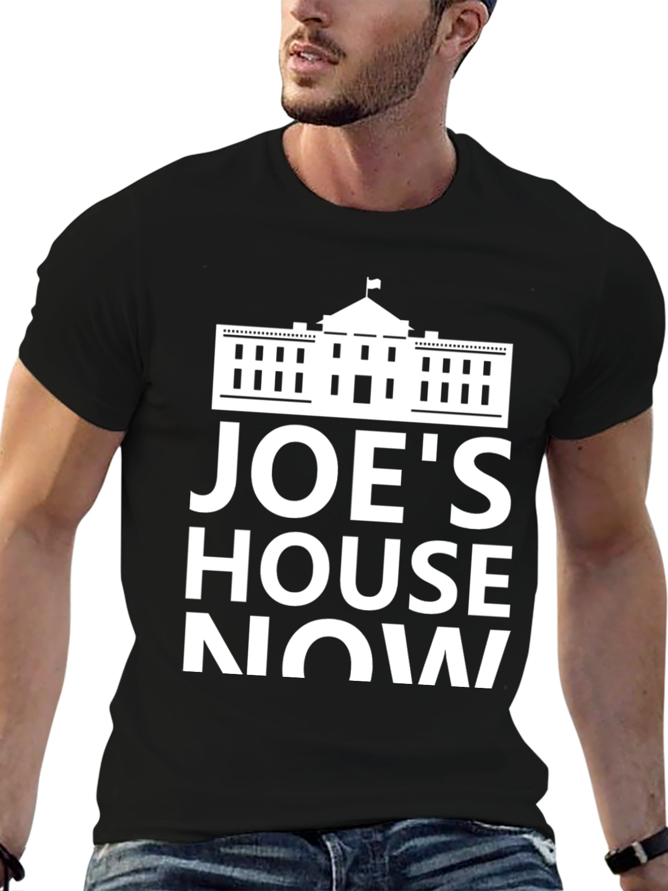 Black Joe's House Now Graphic T-Shirt view 6
