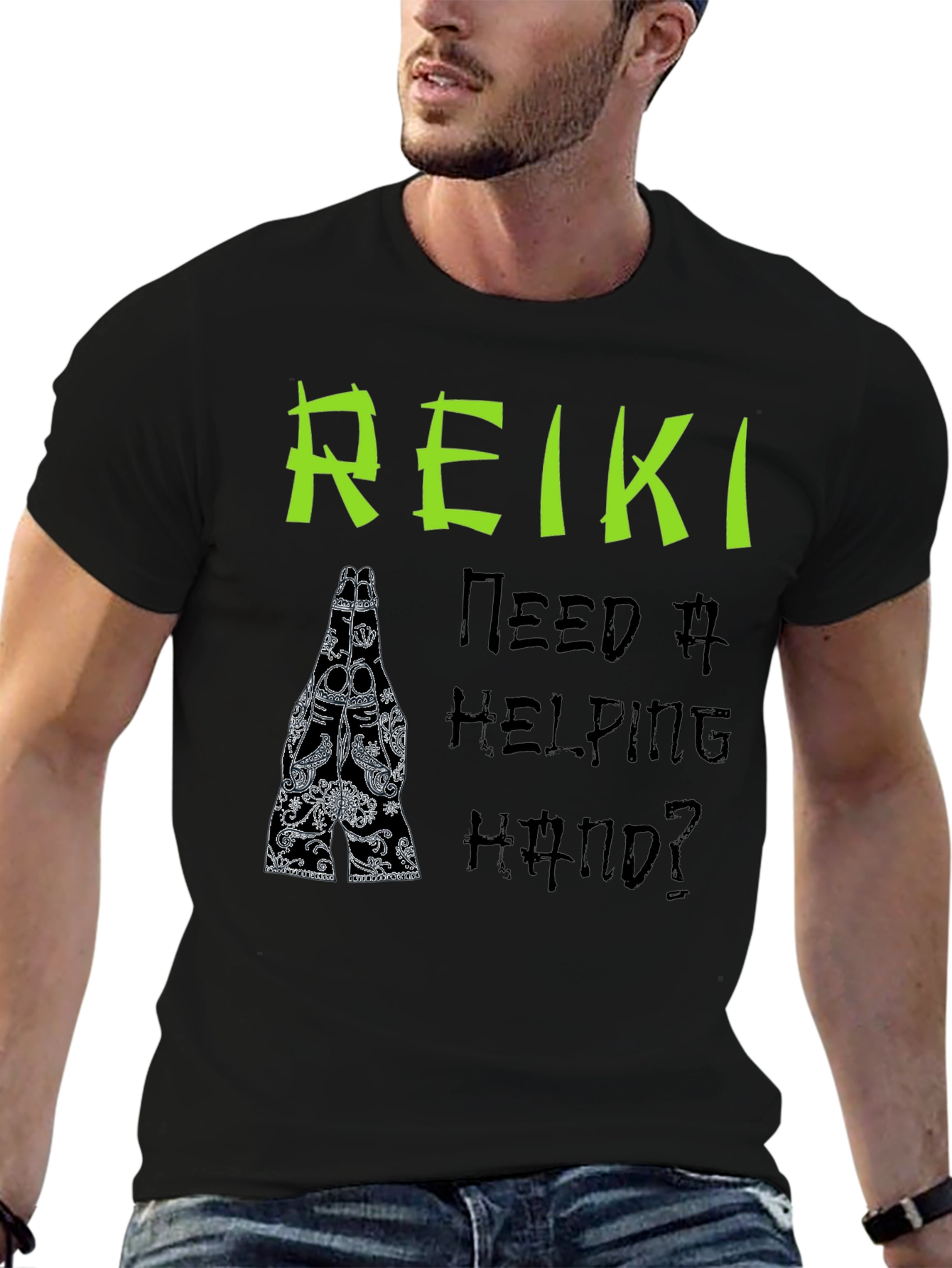 Reiki Need a Helping Hand T-Shirt - 6