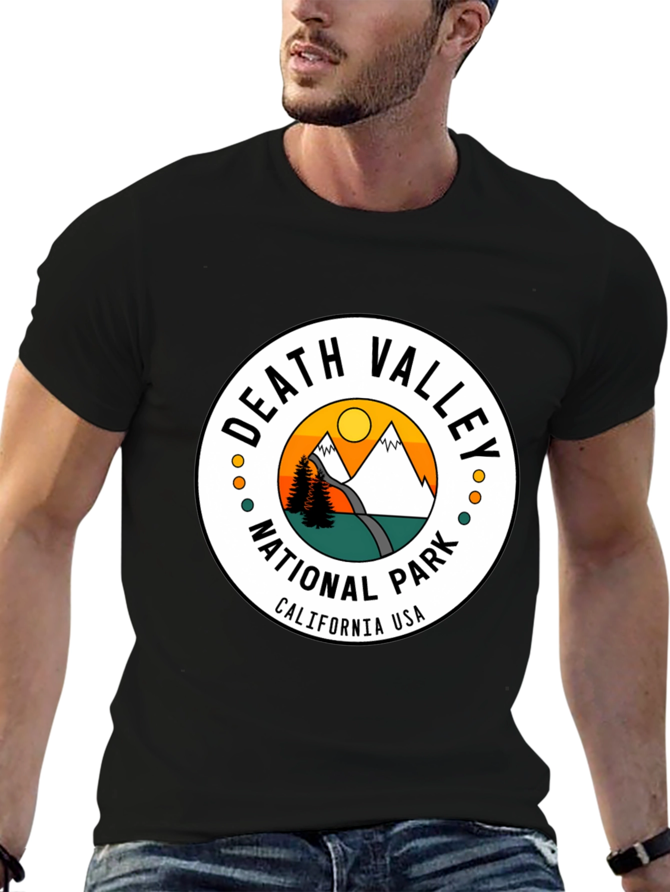 Black Death Valley National Park Graphic Tee view 6