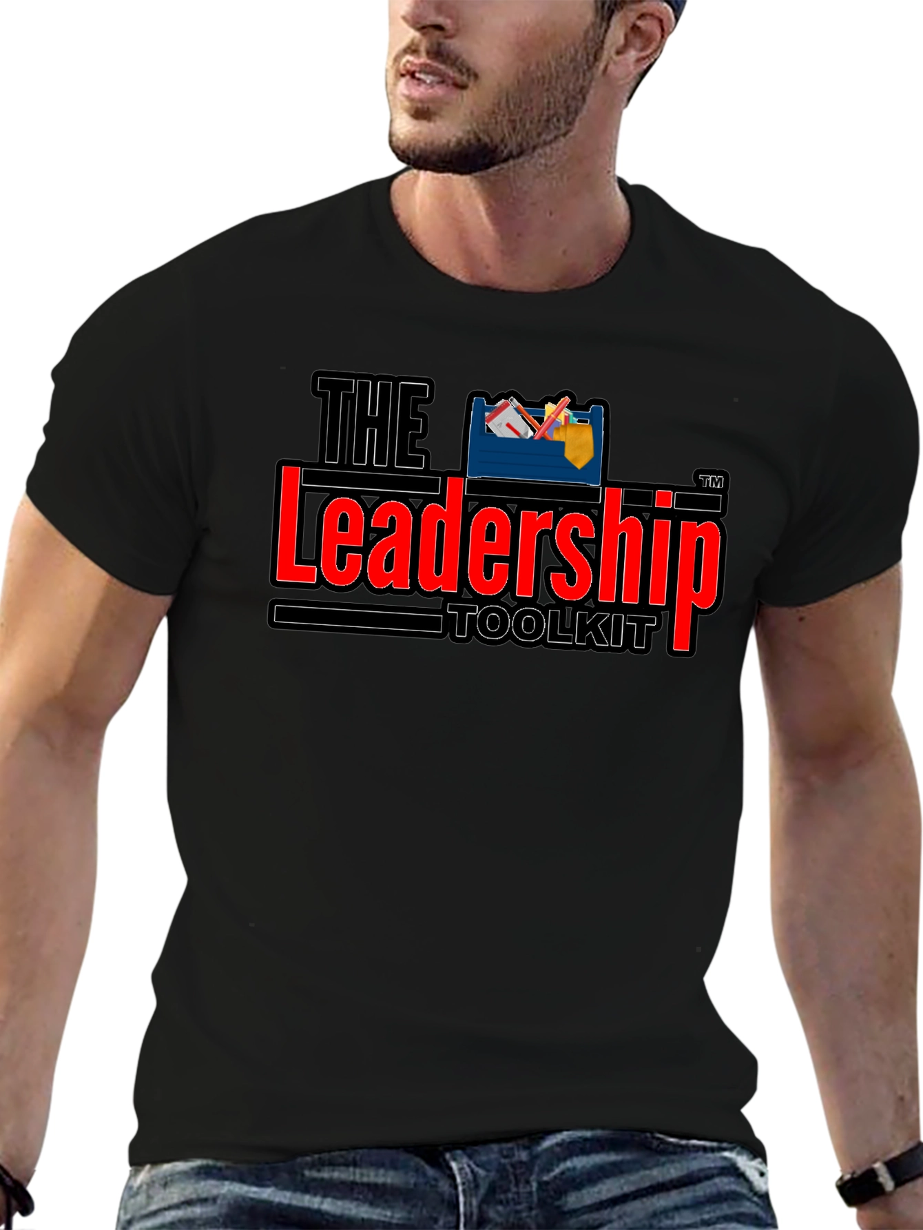 Black Leadership Toolkit Graphic T-Shirt view 6