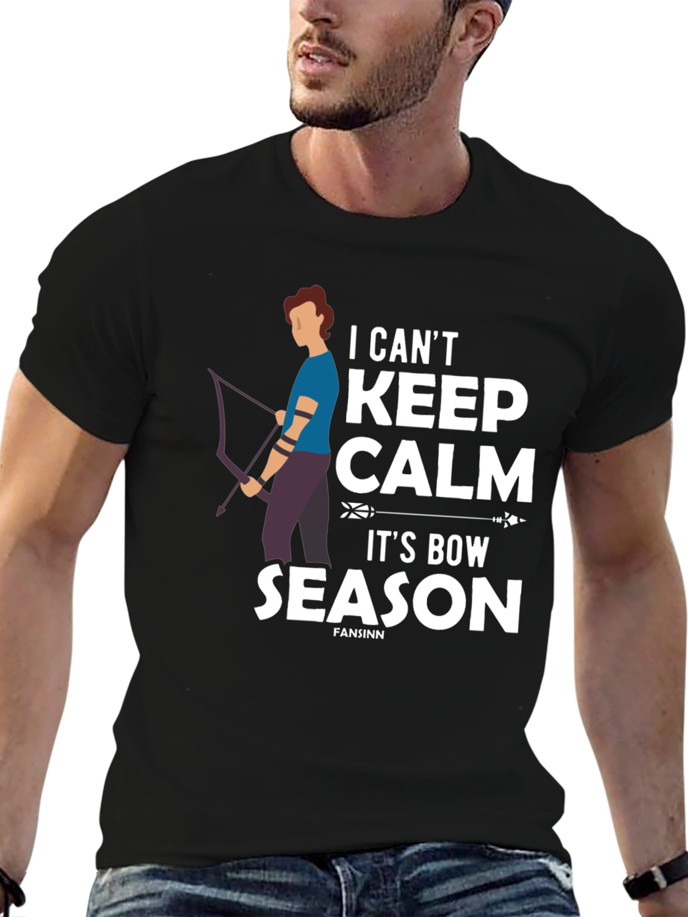 Black Bow Season T-Shirt: I Can't Keep Calm! view 6