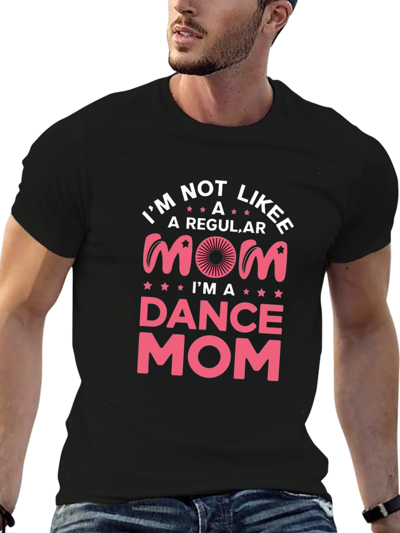 Black I'm a Dance Mom Graphic Tee view 6
