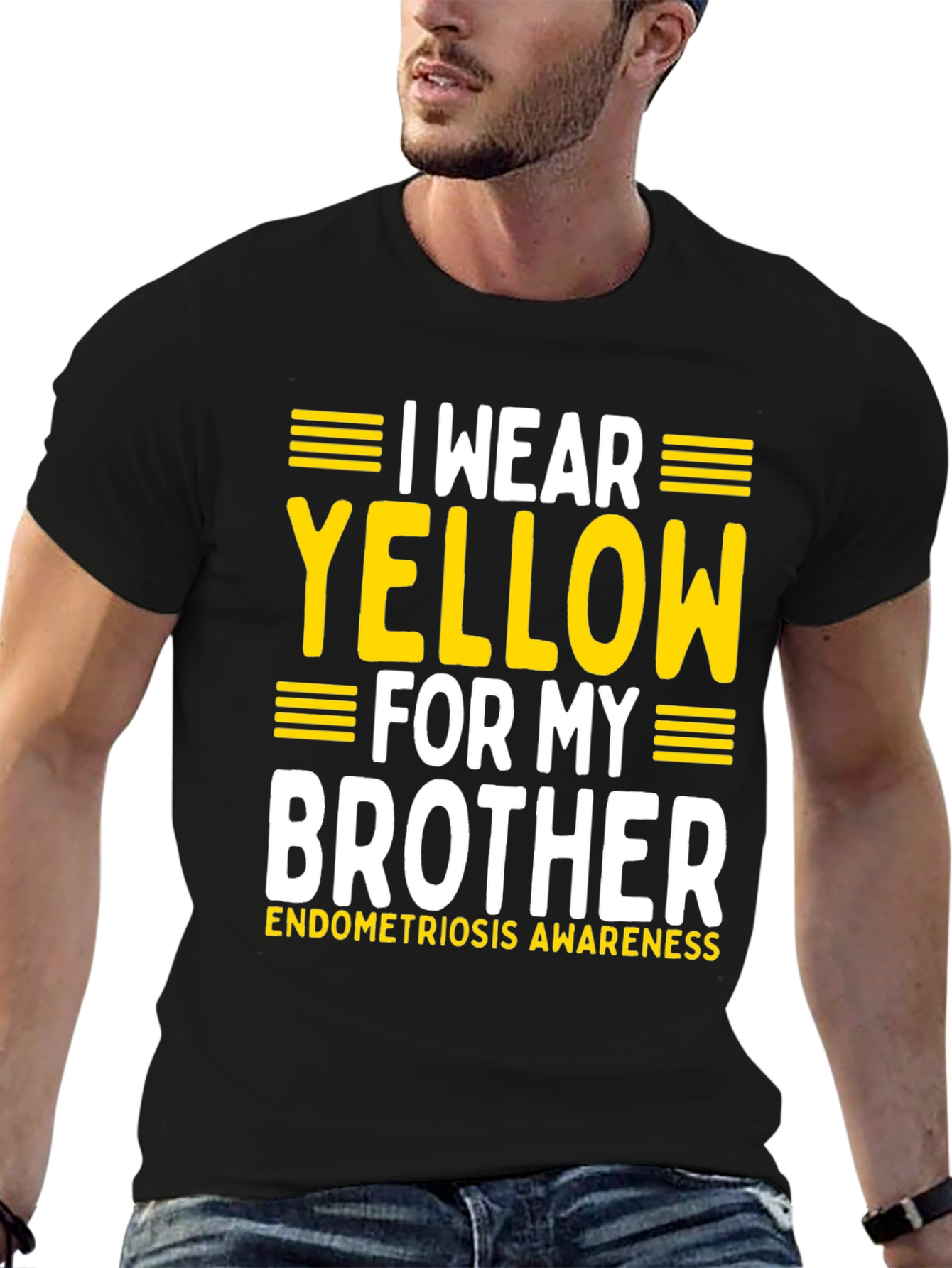 Yellow Brother Awareness T-Shirt - 6