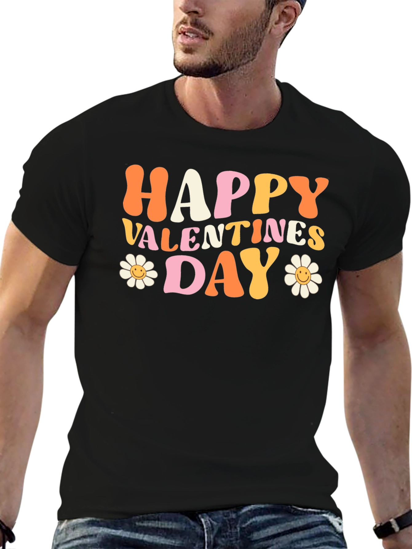 Happy Valentines Day Graphic T-Shirt - 6