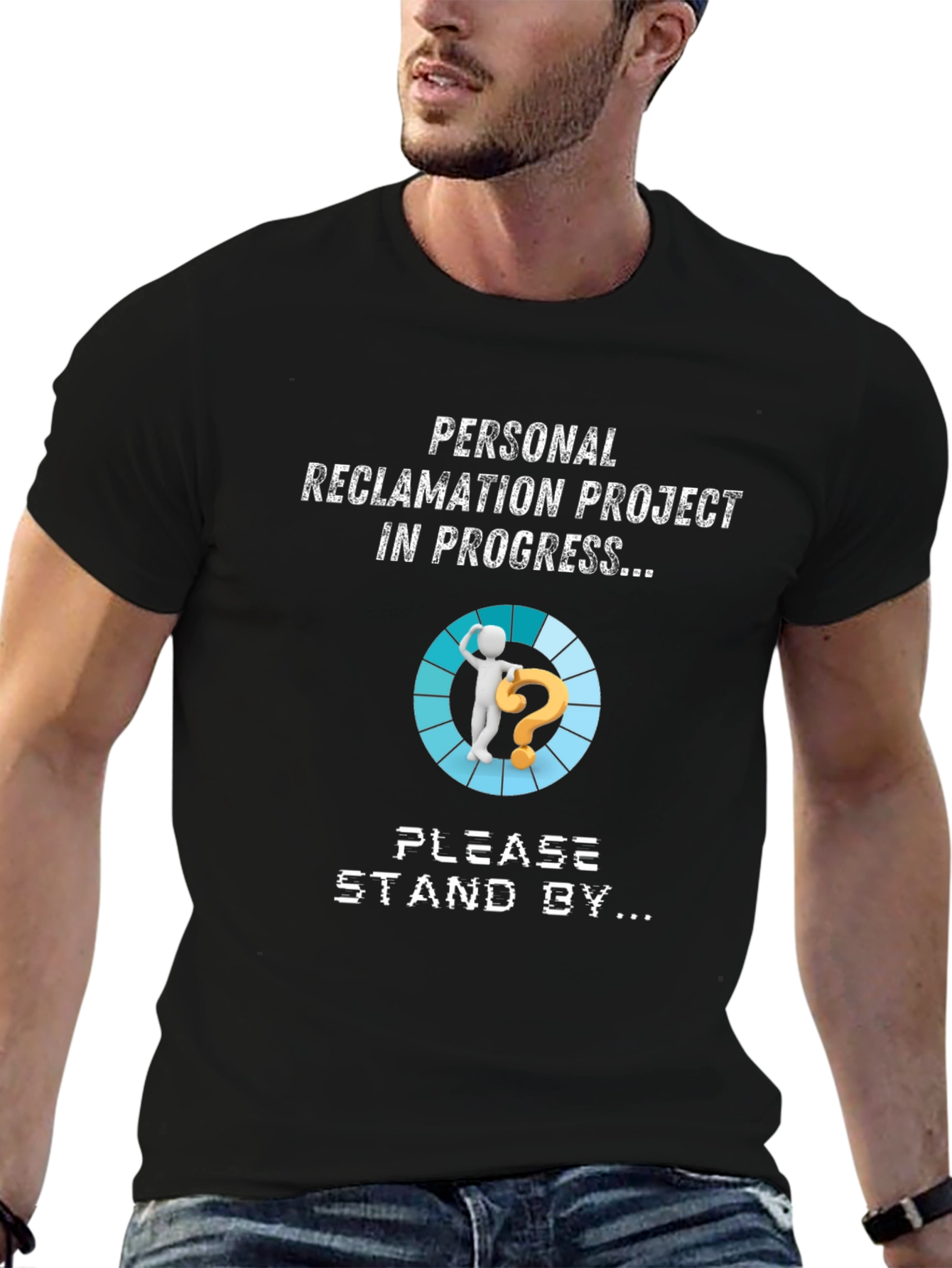 Black Personal Reclamation Project T-Shirt view 6