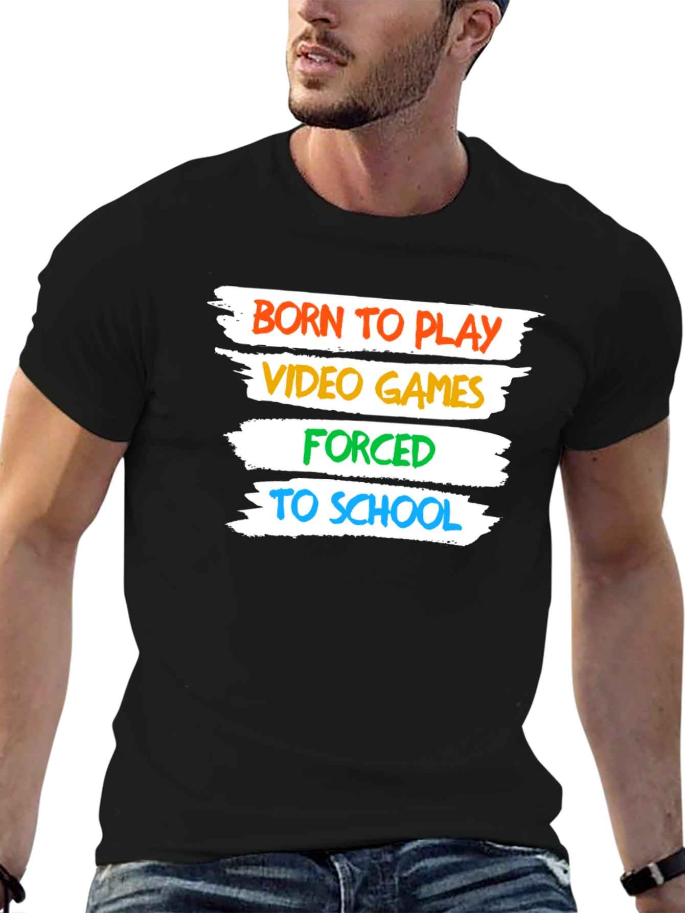 Born to Play Video Games T-Shirt - Gamer Style - 6